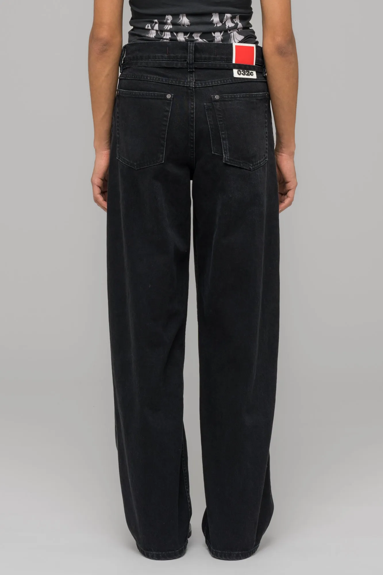 "DOWN TO EARTH" WIDE LEG JEAN sold by 032c product image thumbnail 5