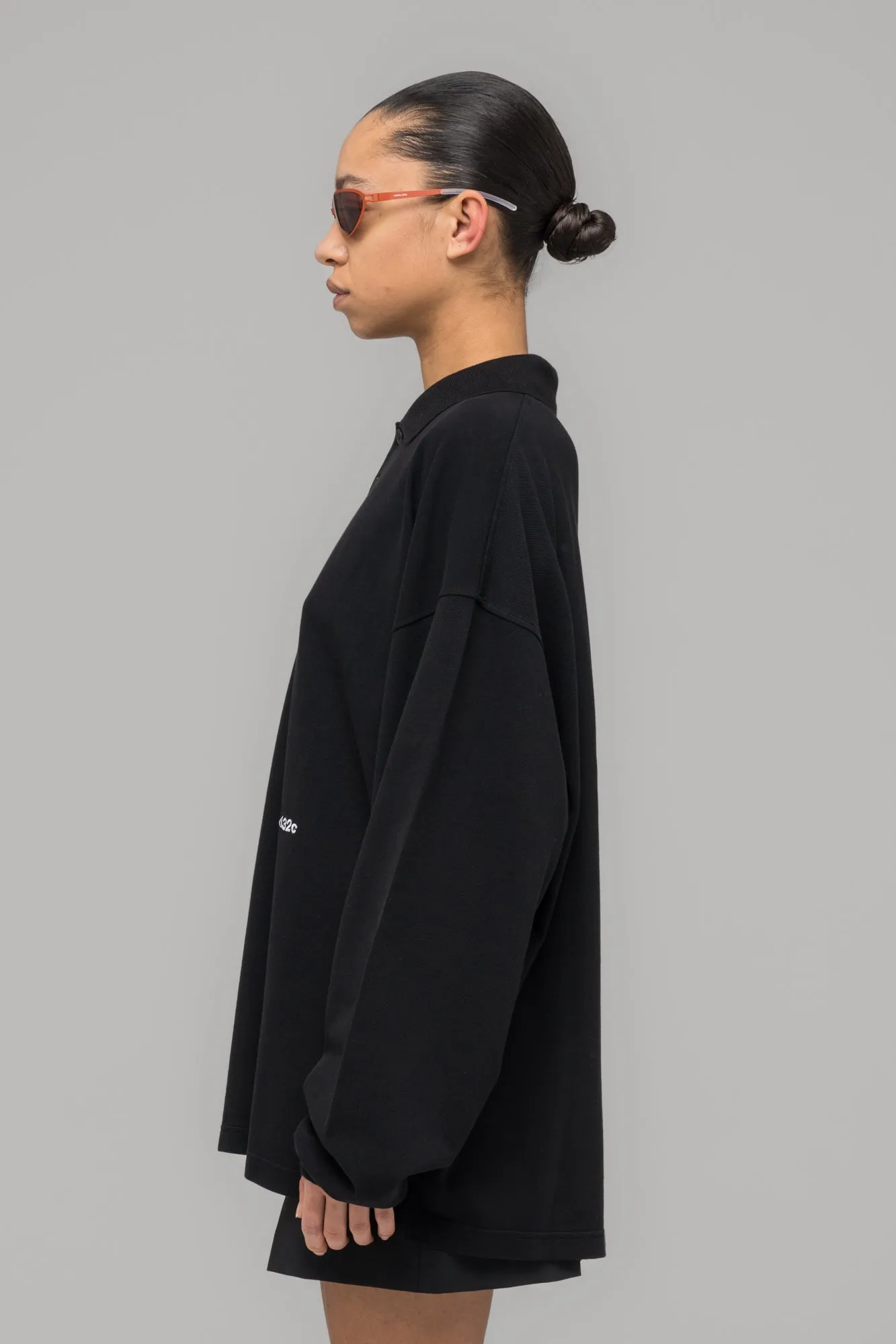 "SPEED DEVIL" LS POLO SHIRT sold by 032c product image thumbnail 3