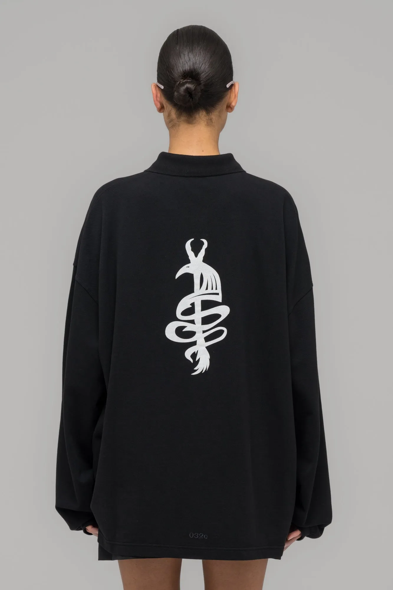 "SPEED DEVIL" LS POLO SHIRT sold by 032c product image thumbnail 4