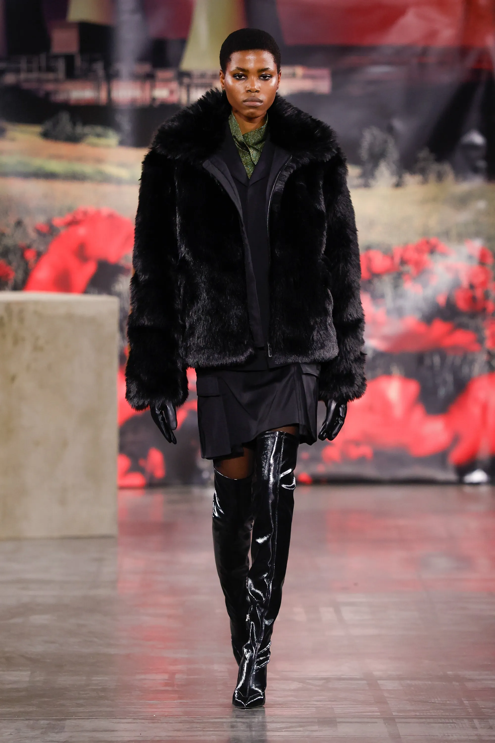 "MUDDY" FAUX FUR BLOUSON sold by 032c product image thumbnail 2