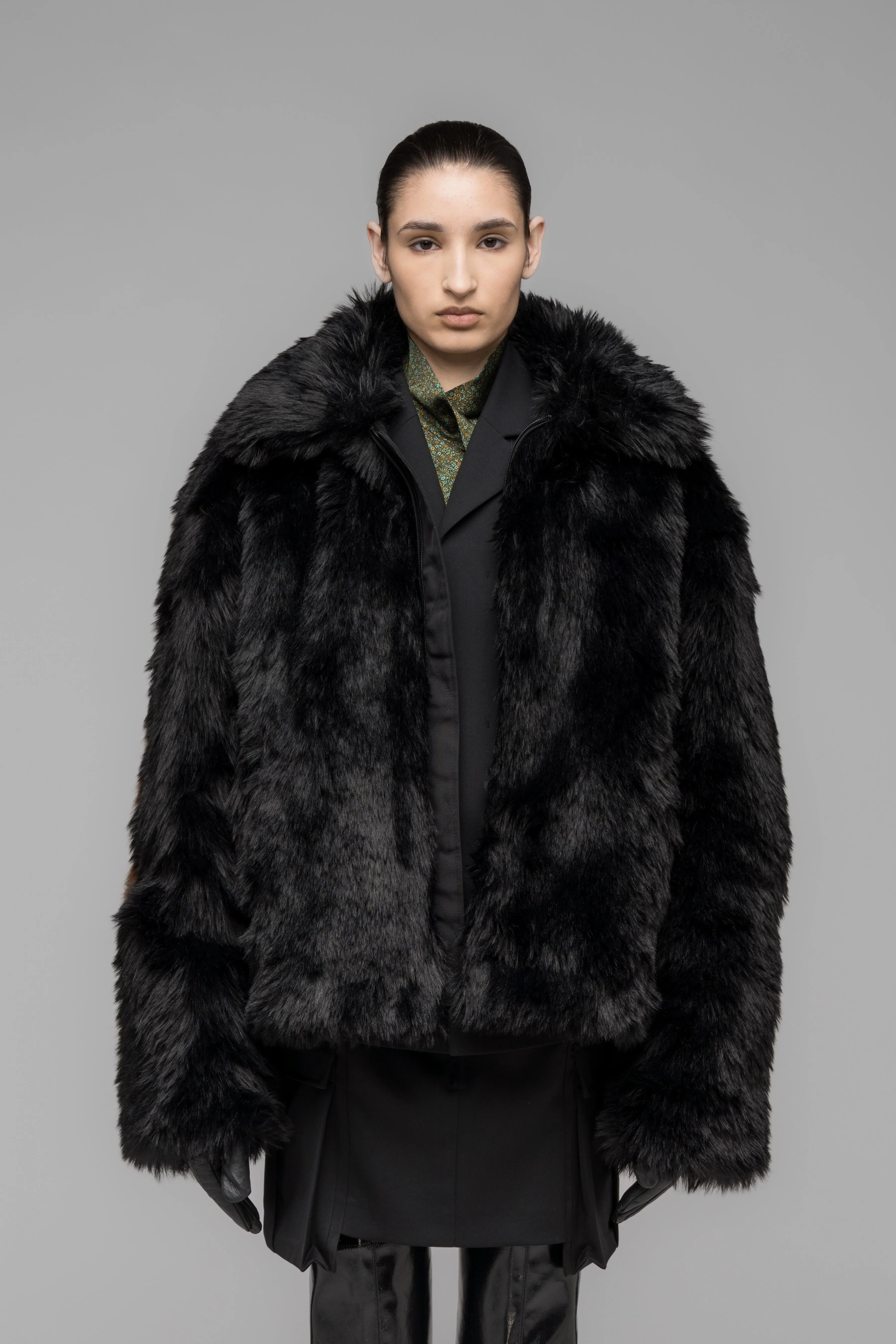 "MUDDY" FAUX FUR BLOUSON sold by 032c product image thumbnail 3