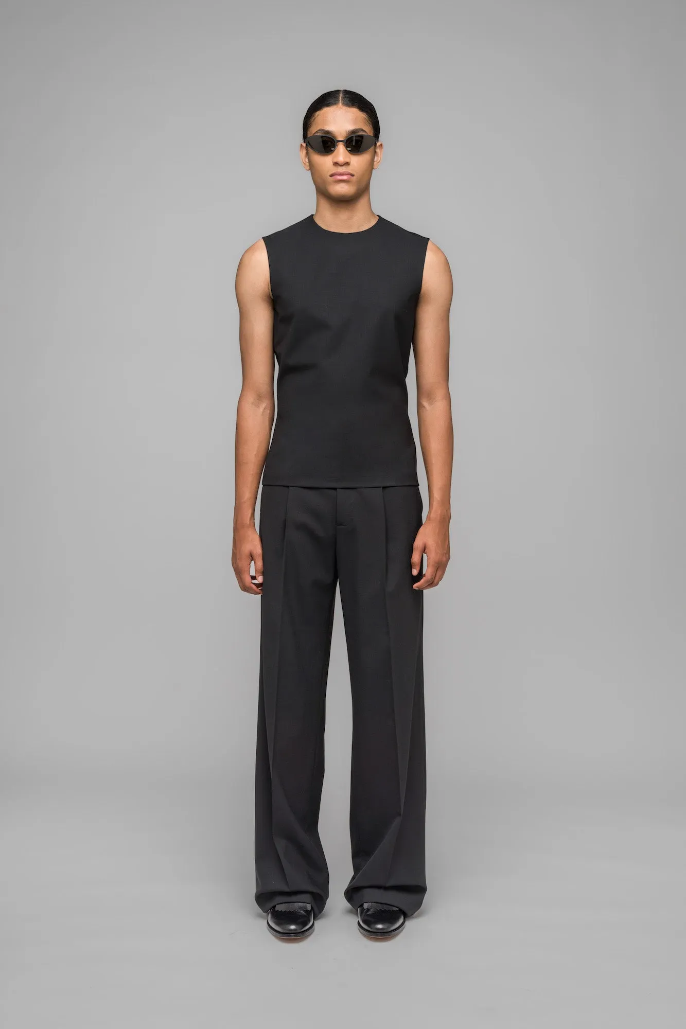 "032c OFFICE ATTIRE" CROPPED SUIT SHELL sold by 032c
