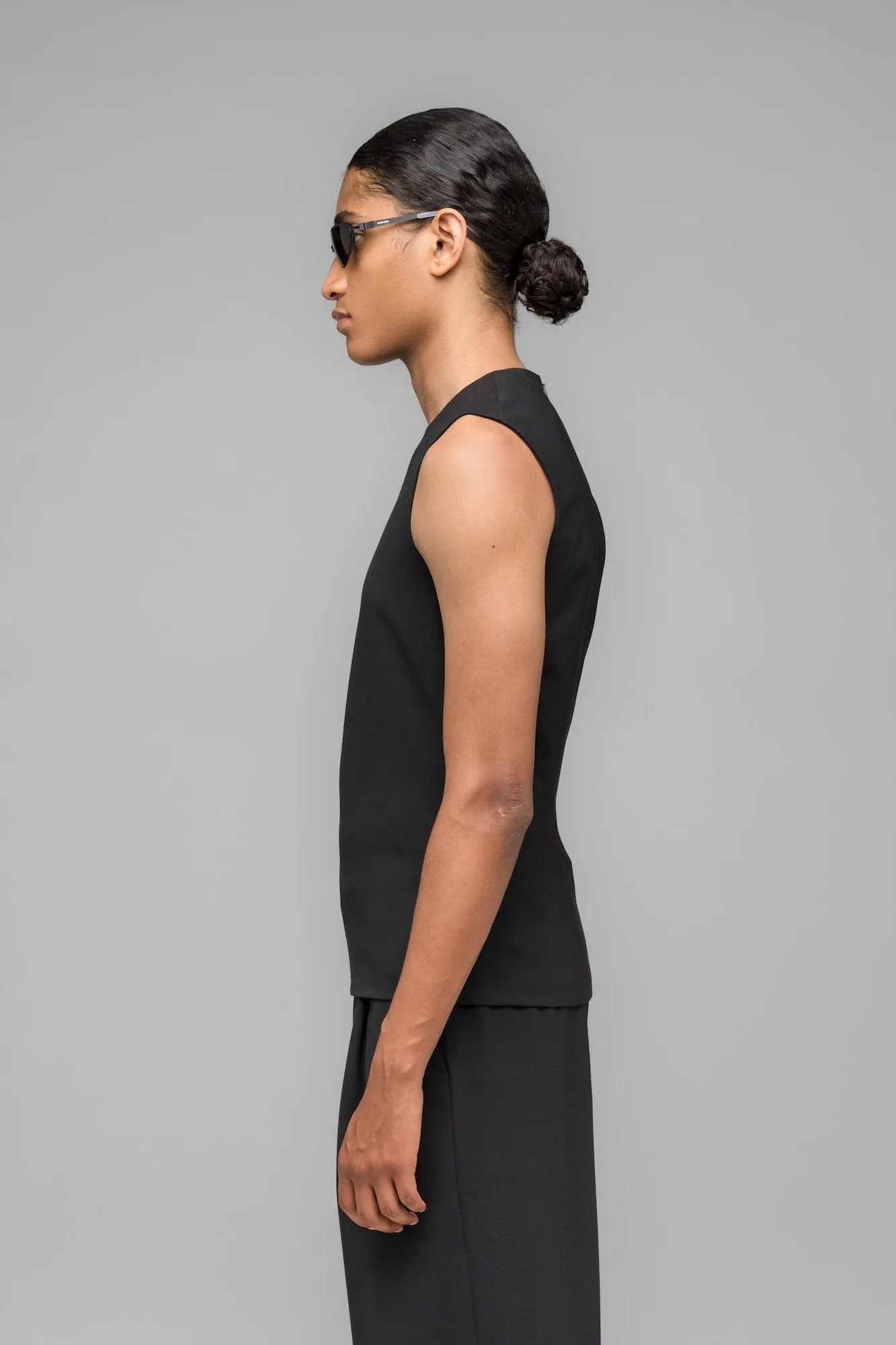 "032c OFFICE ATTIRE" CROPPED SUIT SHELL sold by 032c product image thumbnail 3