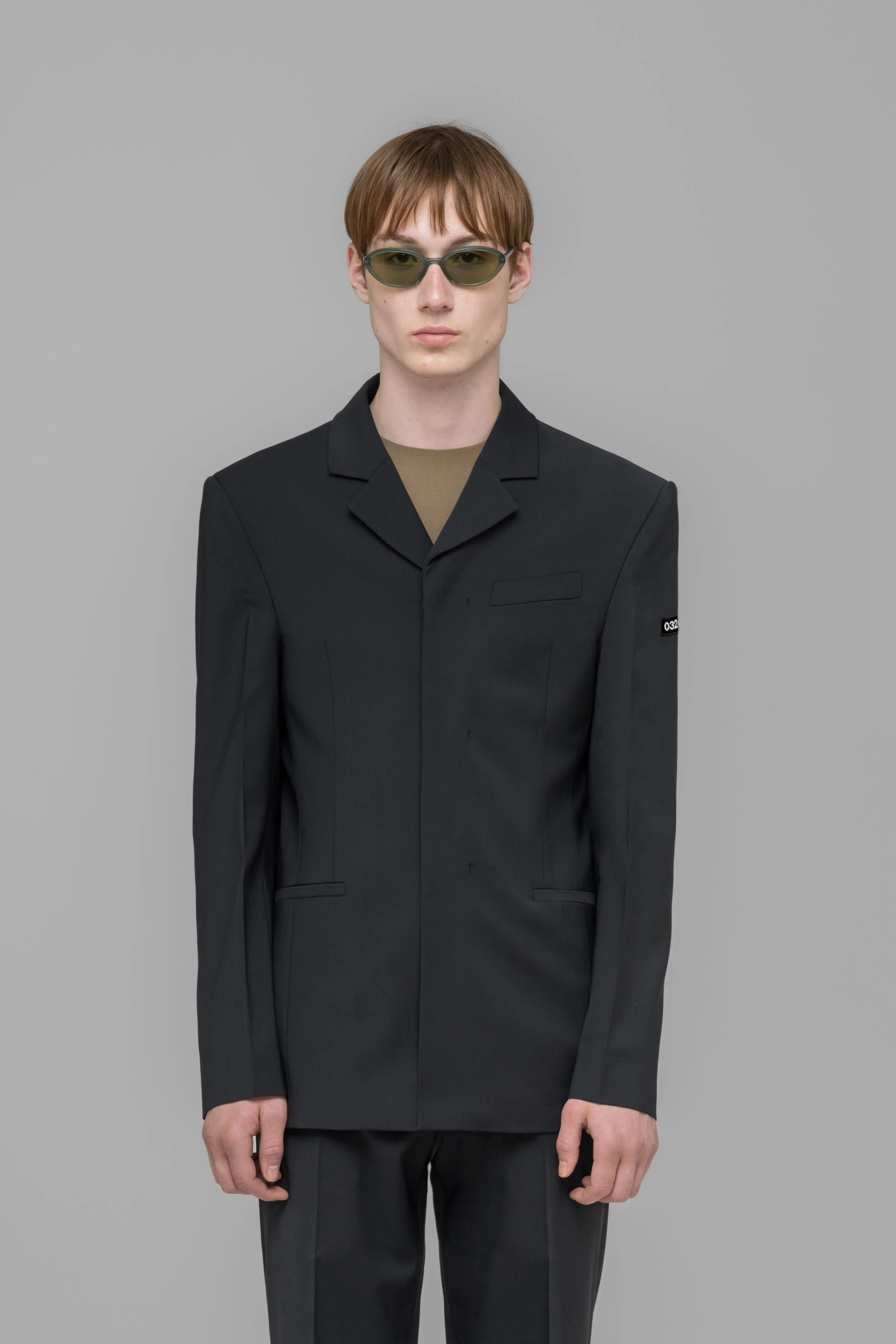 "032c OFFICE ATTIRE" SUIT JACKET sold by 032c product image thumbnail 3
