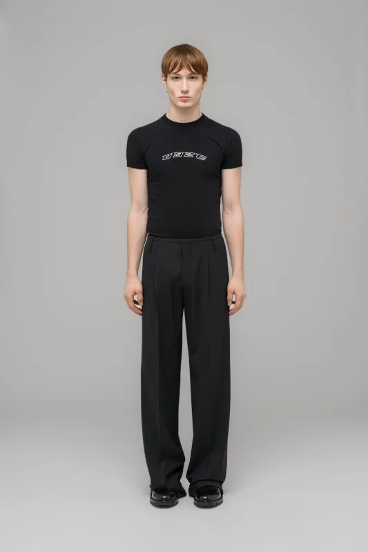 WIDE LEG SUIT TROUSERS made by 032c