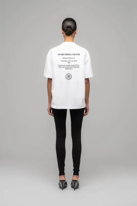"SS-25, PARIS" T-SHIRT made by 032c