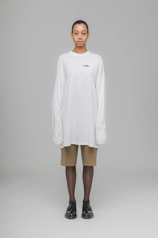 "EVERYTHING COUNTS" OVERSIZED LONGSLEEVE made by 032c