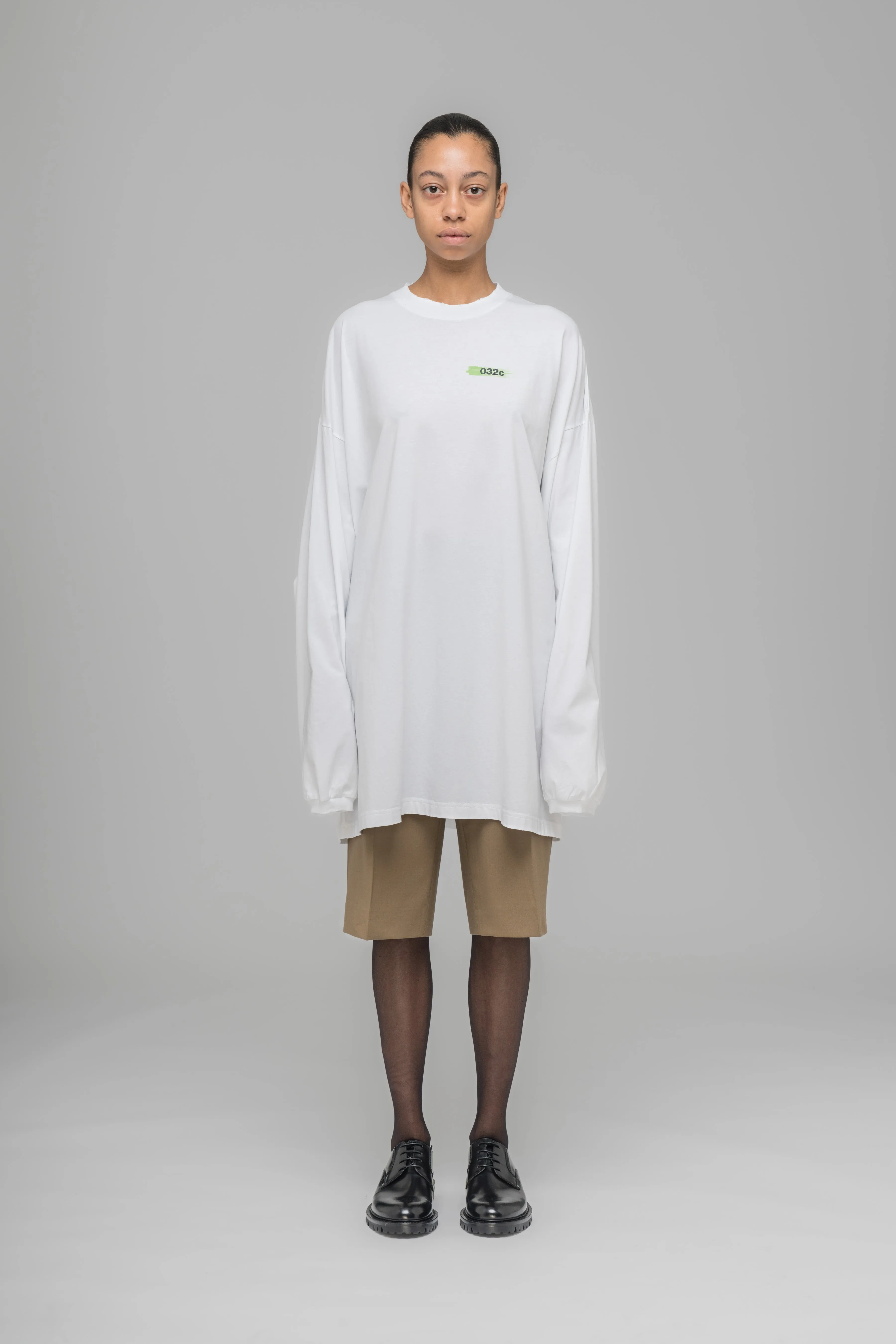 "EVERYTHING COUNTS" OVERSIZED LONGSLEEVE sold by 032c