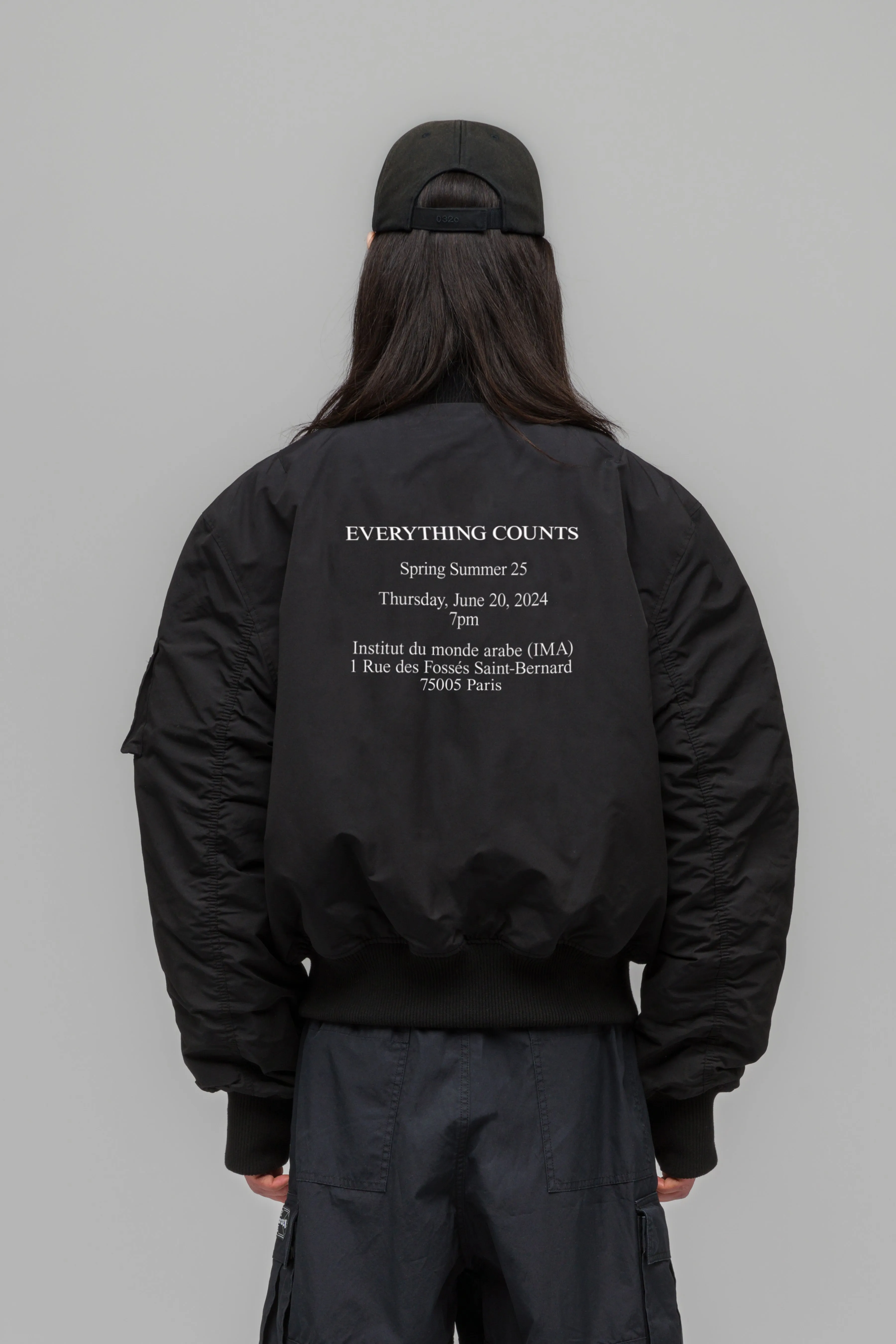 "GUEST LIST" CLASSIC BOMBER JACKET sold by 032c product image thumbnail 4