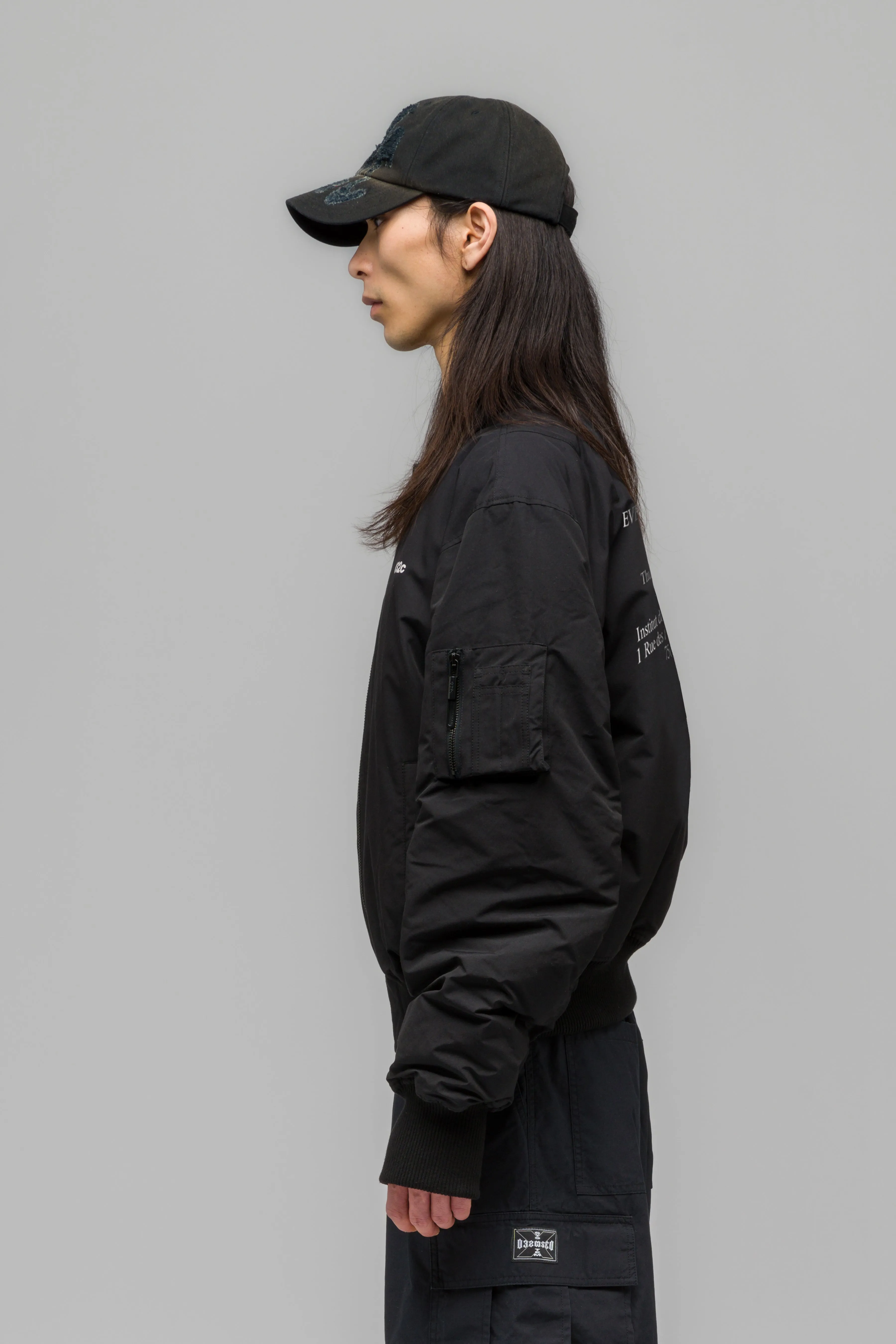"GUEST LIST" CLASSIC BOMBER JACKET sold by 032c product image thumbnail 3