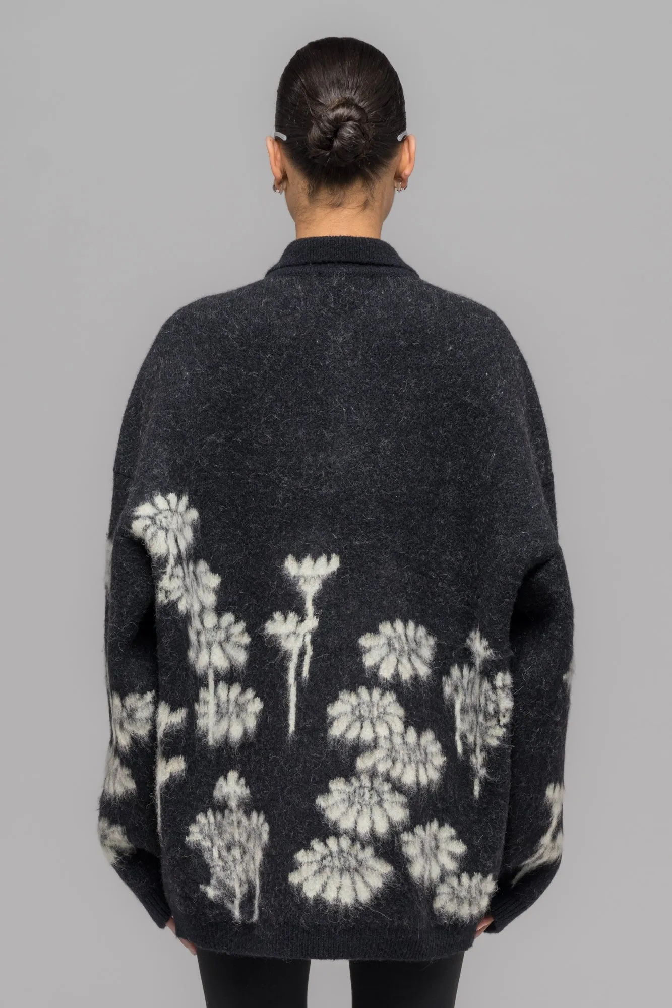 "MELTING DAISIES" KNIT LS POLO SHIRT sold by 032c product image thumbnail 4