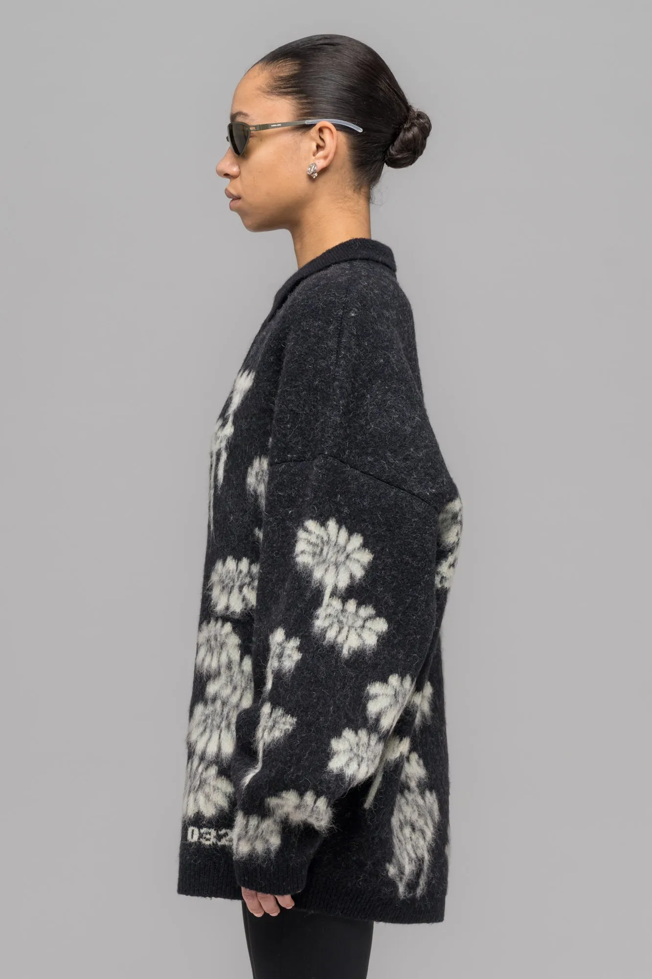 "MELTING DAISIES" KNIT LS POLO SHIRT sold by 032c product image thumbnail 3