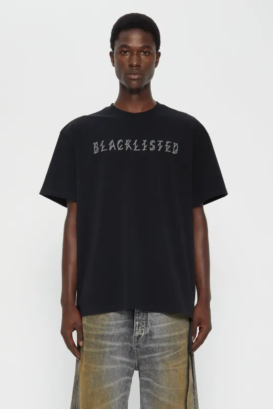BLACKLISTED TEE made by 44 Label Group