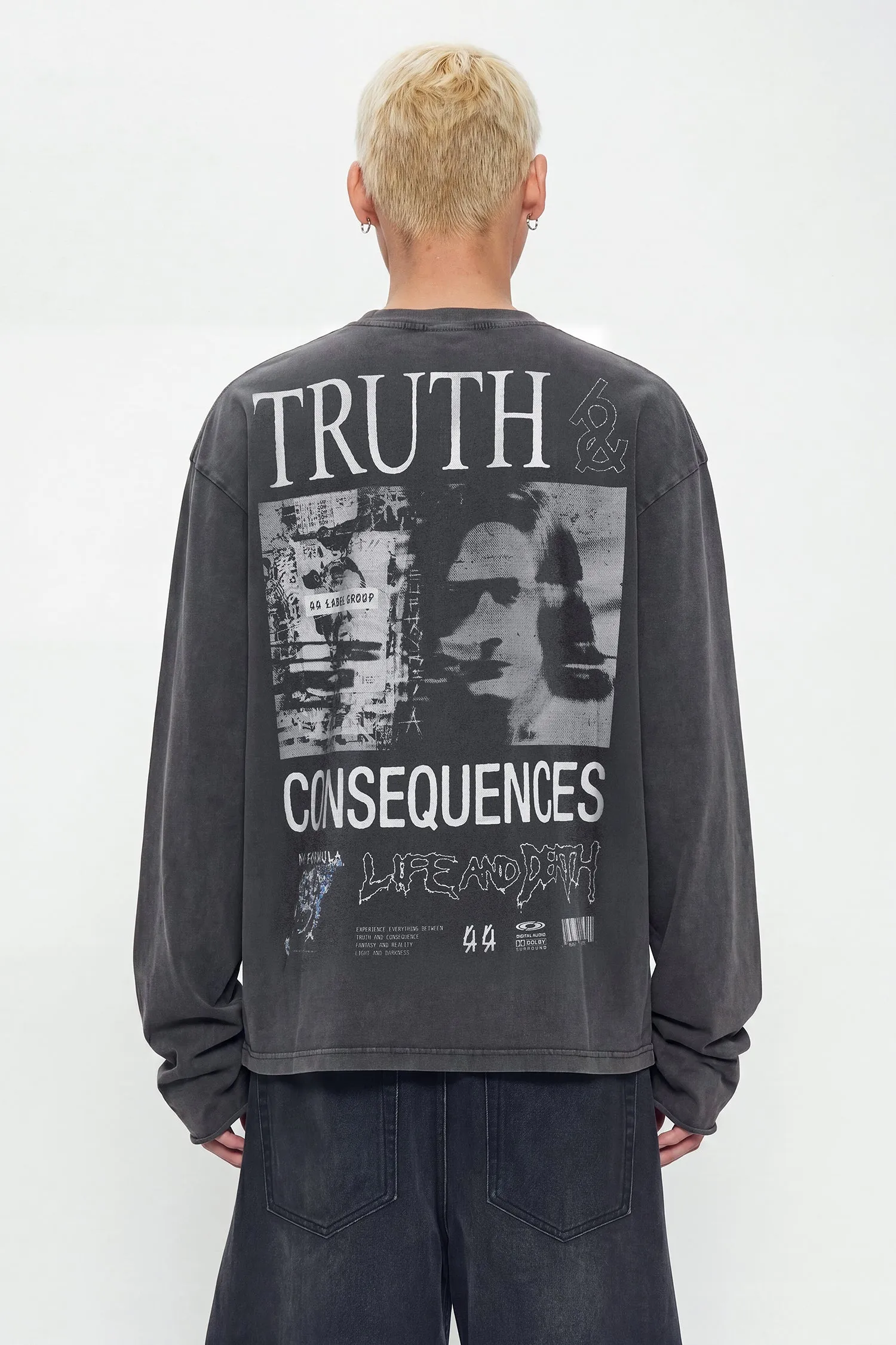 AFTERIMAGE LONG SLEEVE sold by 44 Label Group product image thumbnail 3