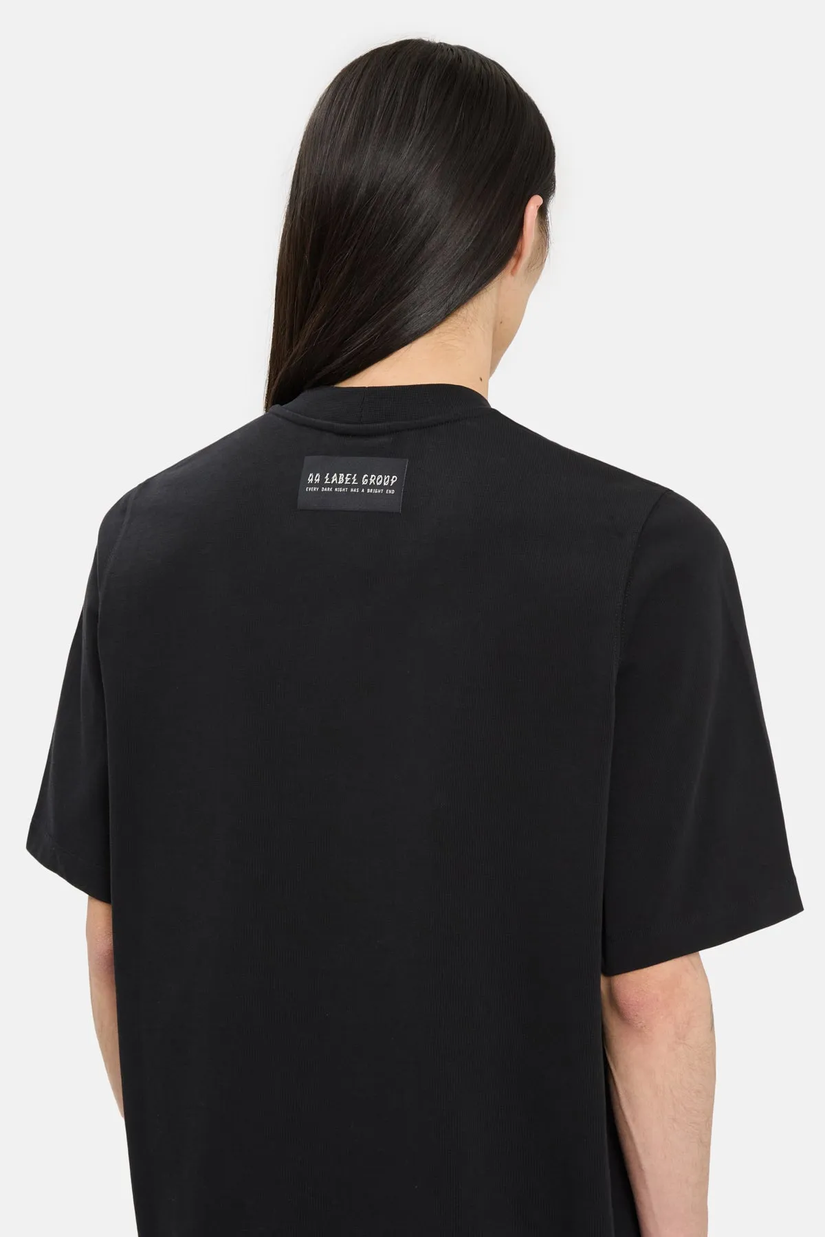DARKENED SKULL OVER TEE sold by 44 Label Group product image thumbnail 5