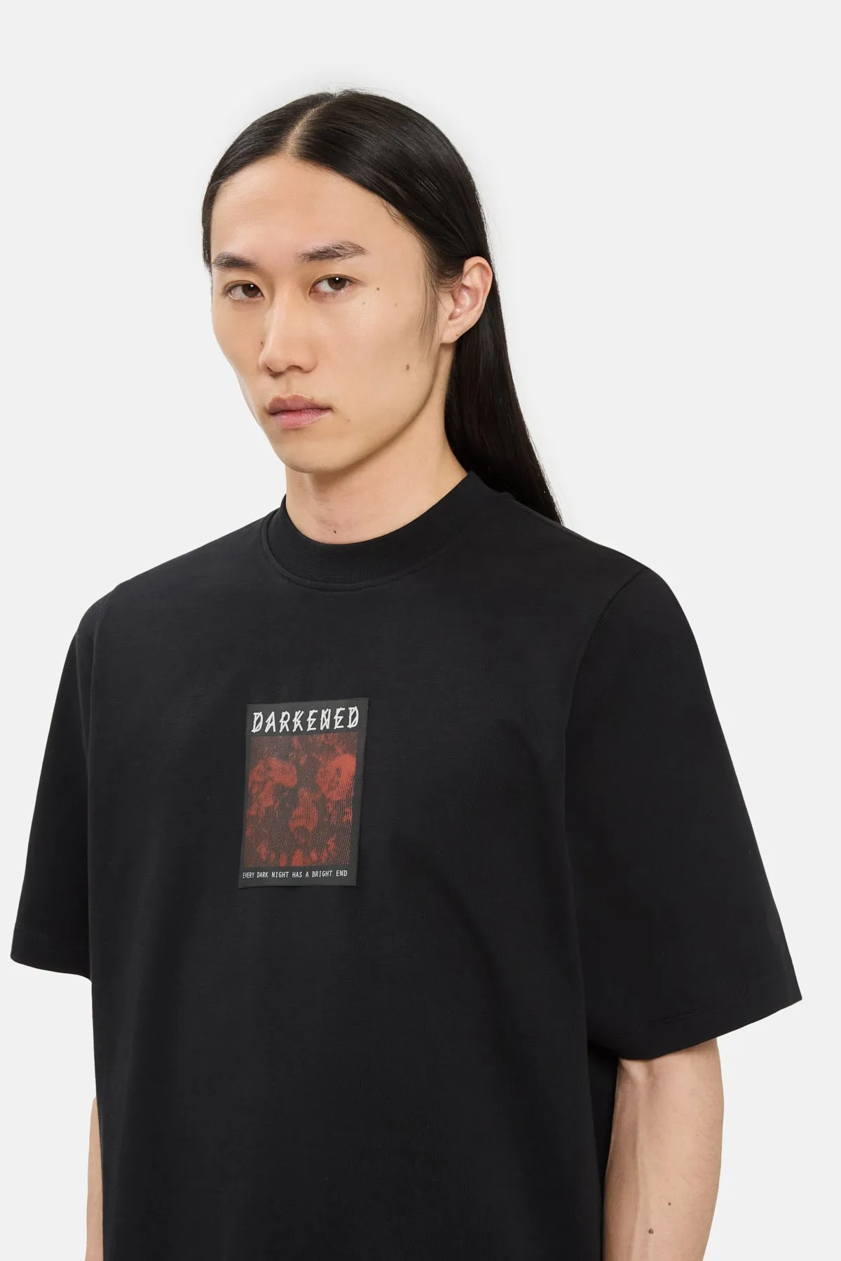 DARKENED SKULL OVER TEE sold by 44 Label Group product image thumbnail 2