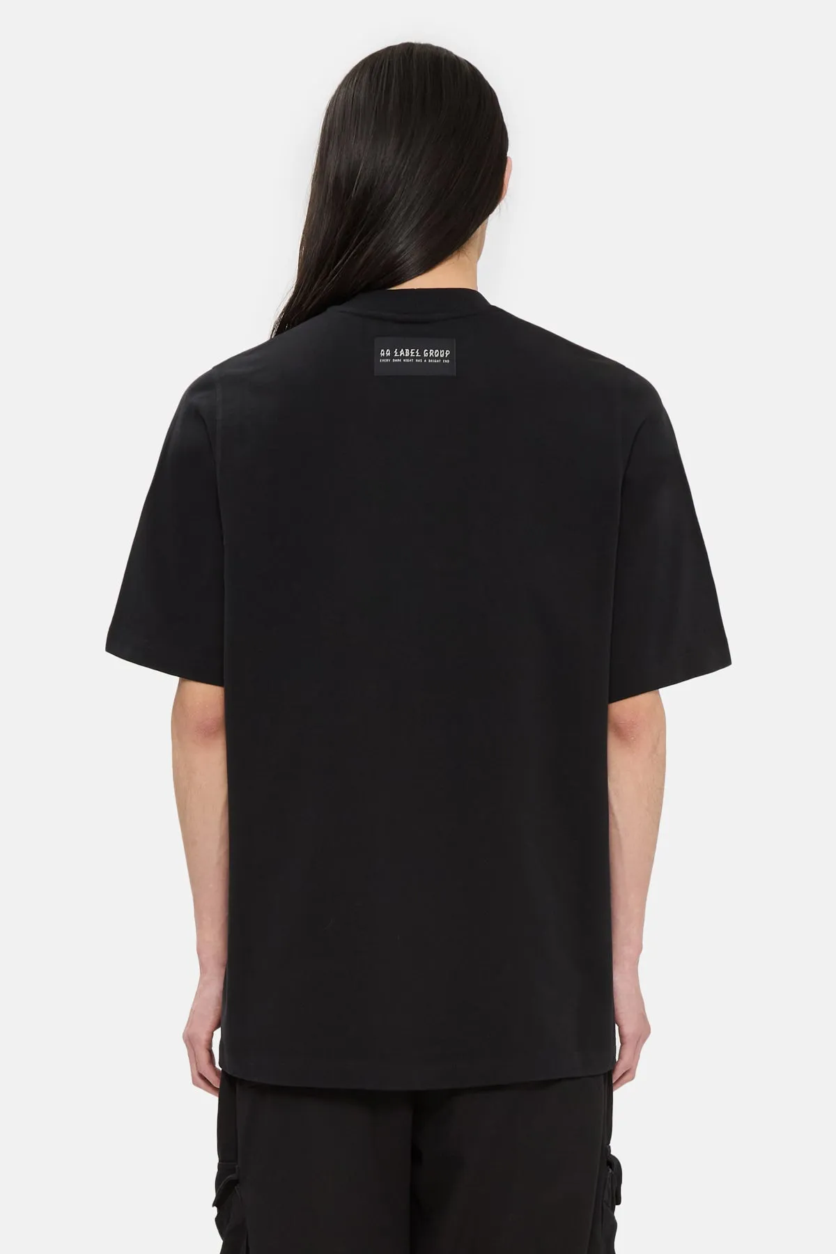 DARKENED SKULL OVER TEE sold by 44 Label Group product image thumbnail 3
