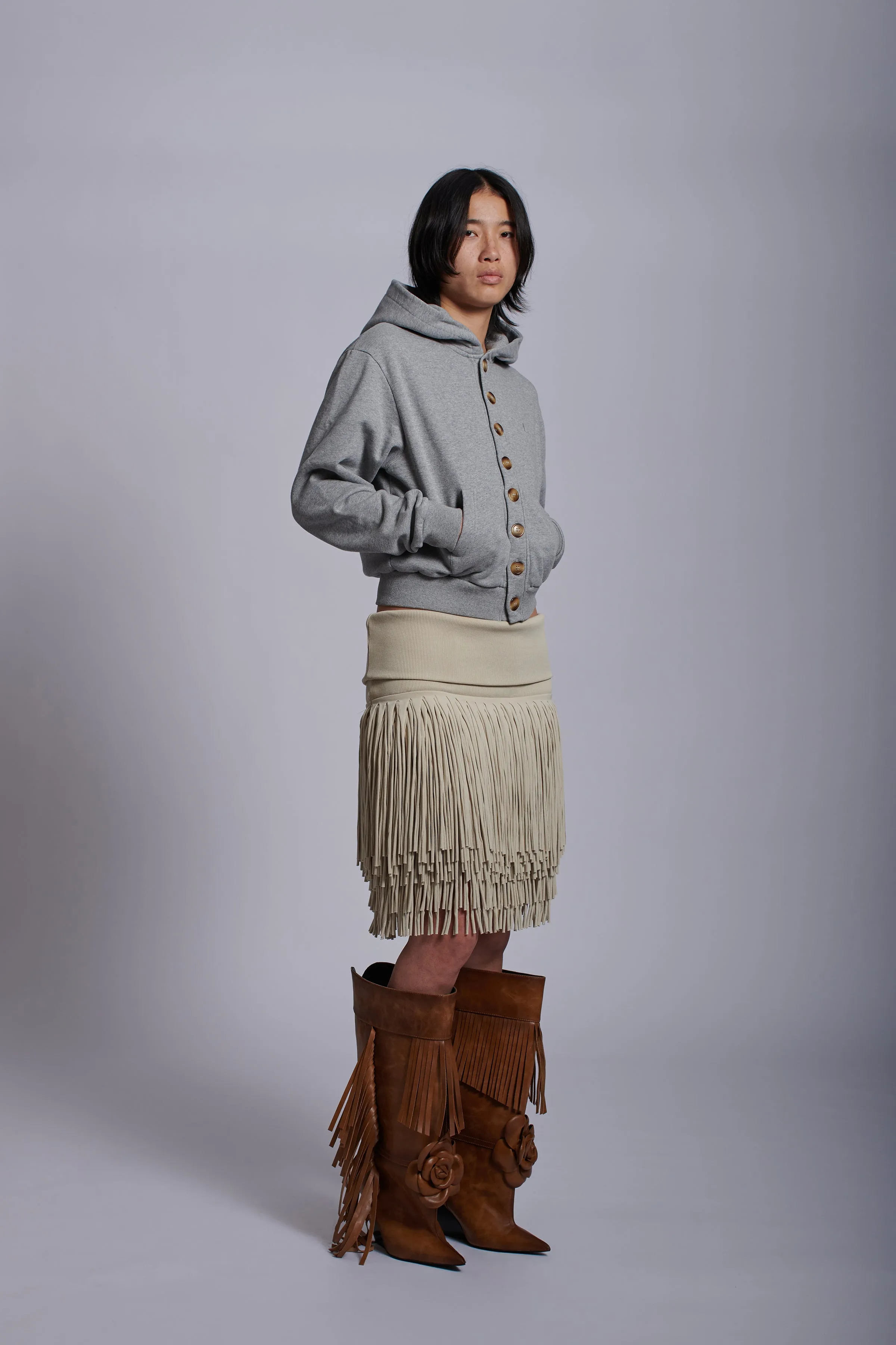 CARDIGAN HOODIE sold by ABRA product image thumbnail 2