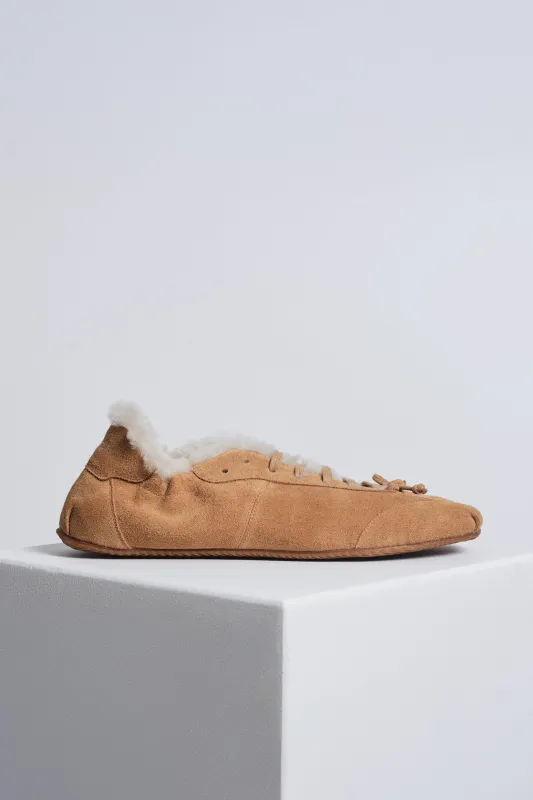 SNEAKER BALLERINA SHEARLING made by ABRA