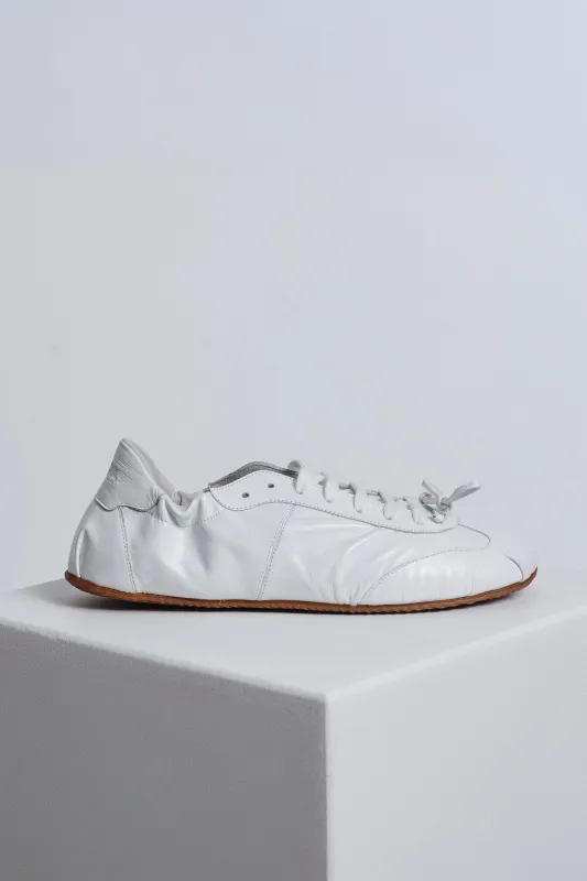 LEATHER SNEAKER BALLERINA made by ABRA