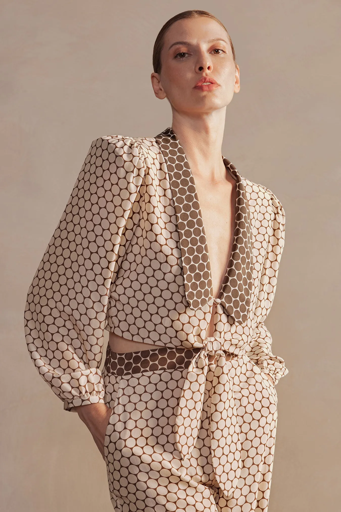 New Pois Cropped Shirt sold by Adriana Degreas product image thumbnail 2