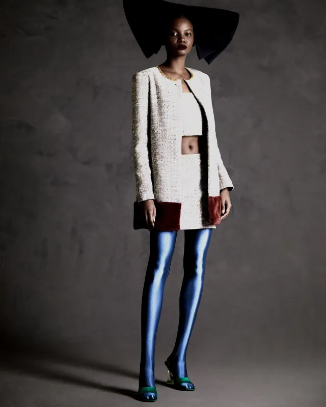 Tweed Coat made by Adriana Degreas