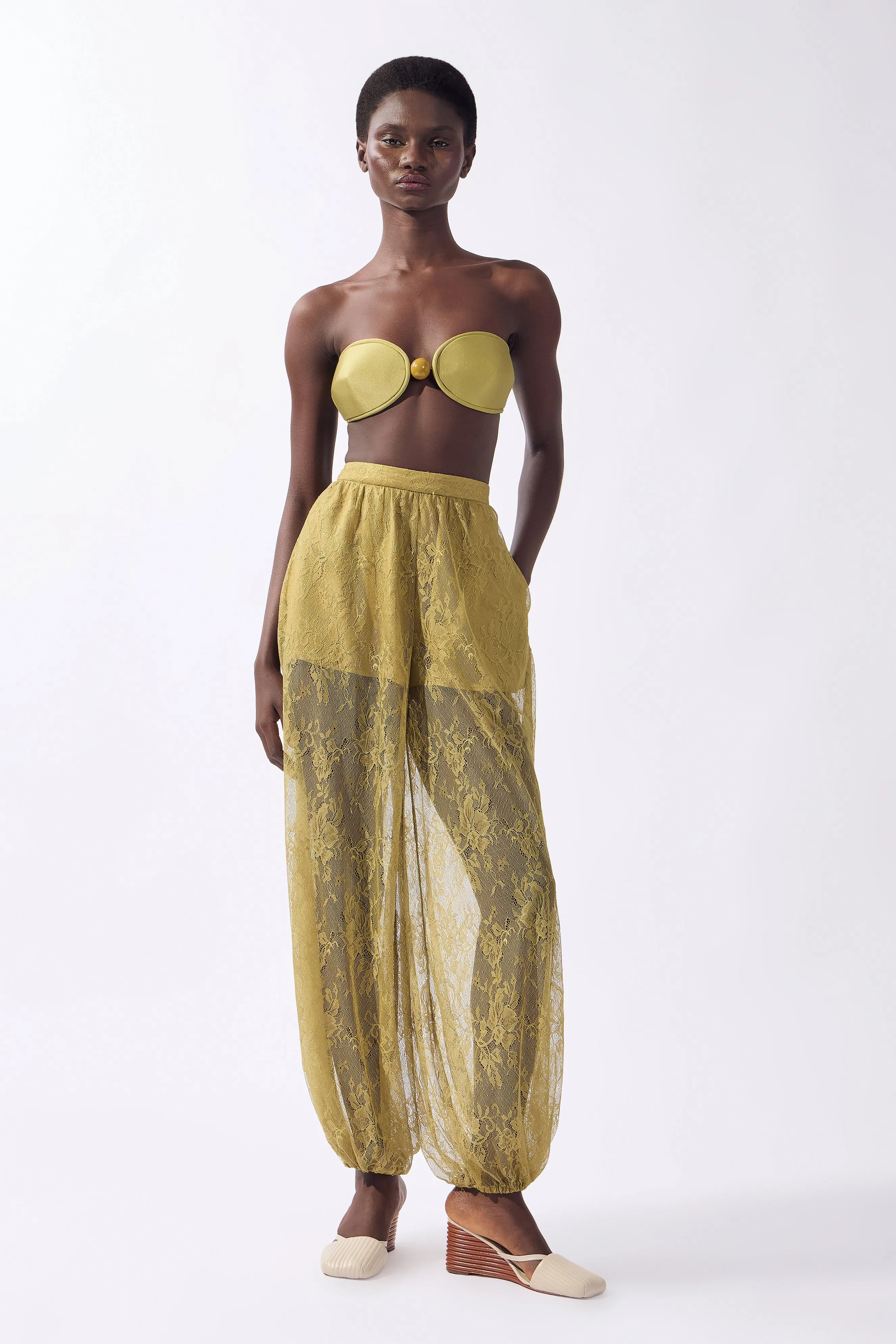 Lace Bubble Pants sold by Adriana Degreas product image thumbnail 3