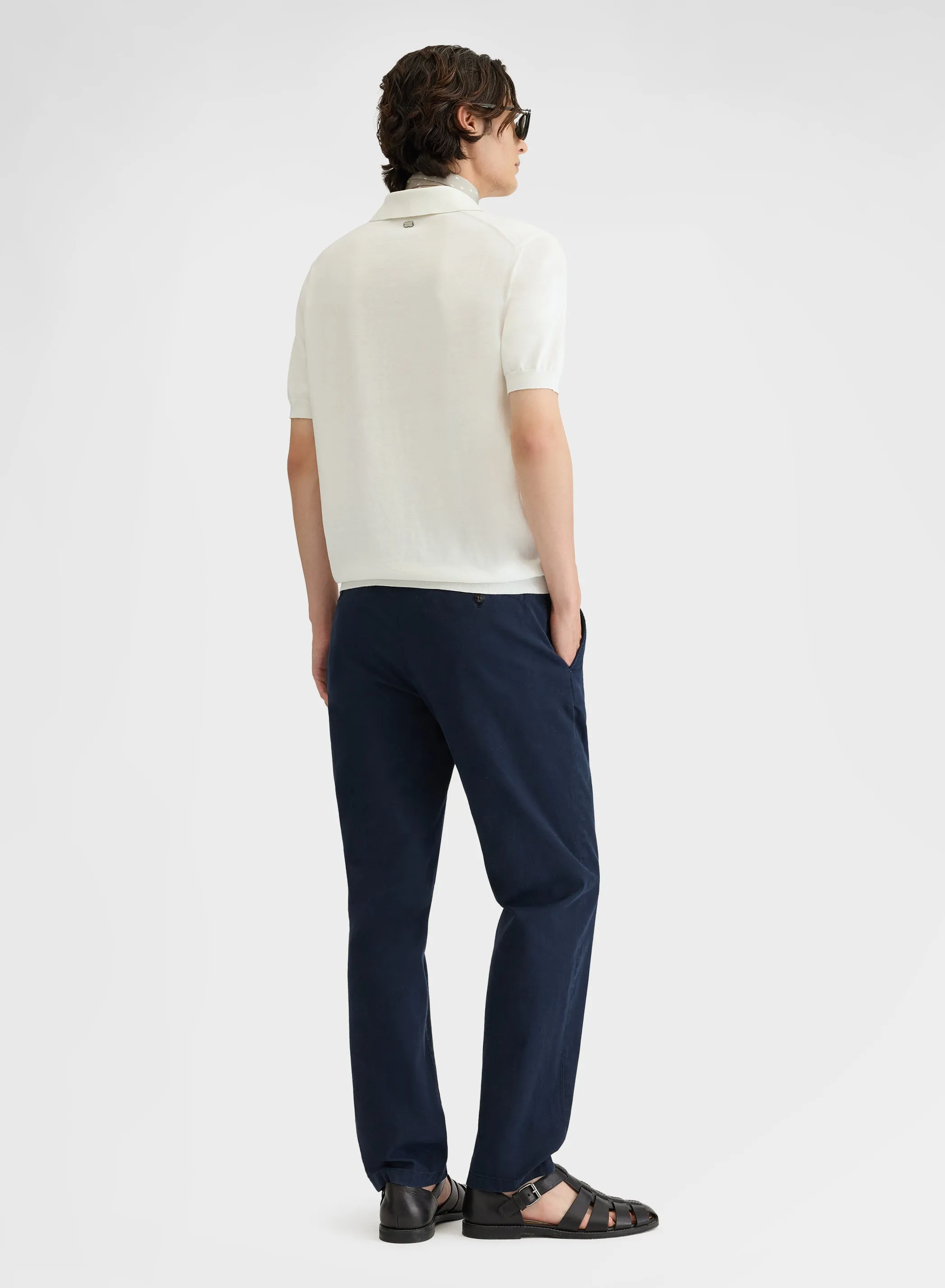 SHORT SLEEVE POLO WHITE sold by Agnona product image thumbnail 4