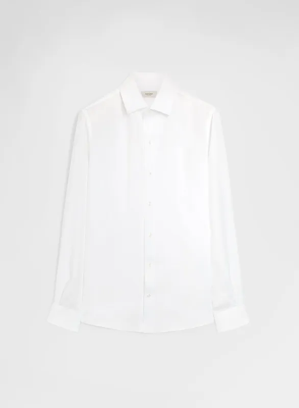 LIGHT LINEN SHIRT WHITE made by Agnona