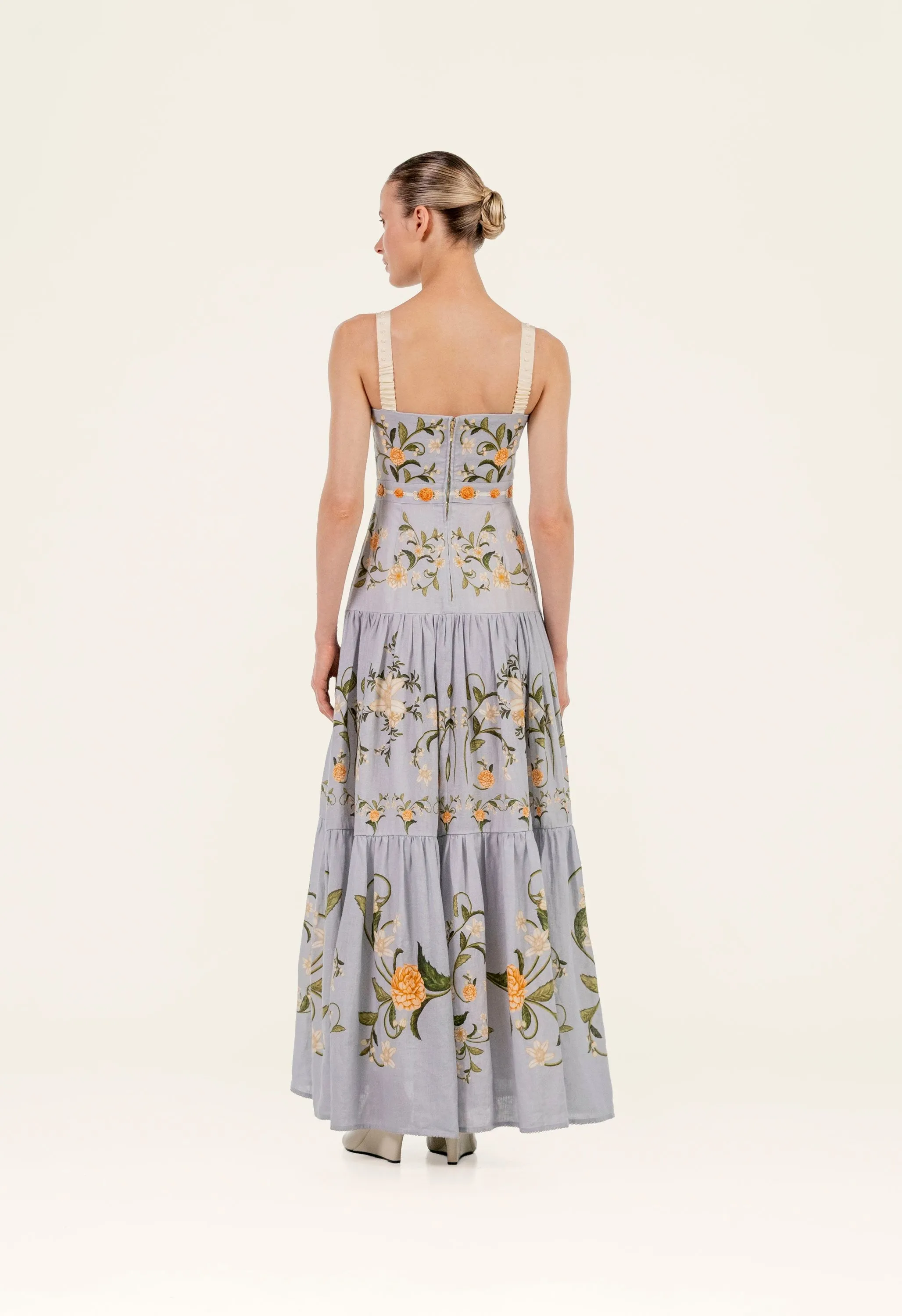 Lima Valle Maxi Dress sold by AGUA by Agua Bendita product image thumbnail 5