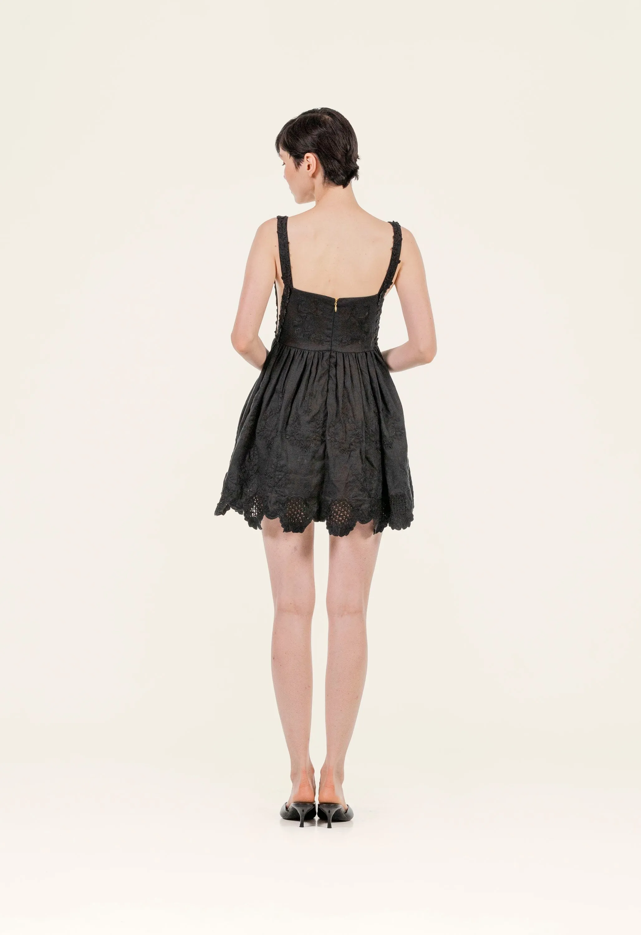 Mielero Cauca Mini Dress sold by AGUA by Agua Bendita product image thumbnail 3