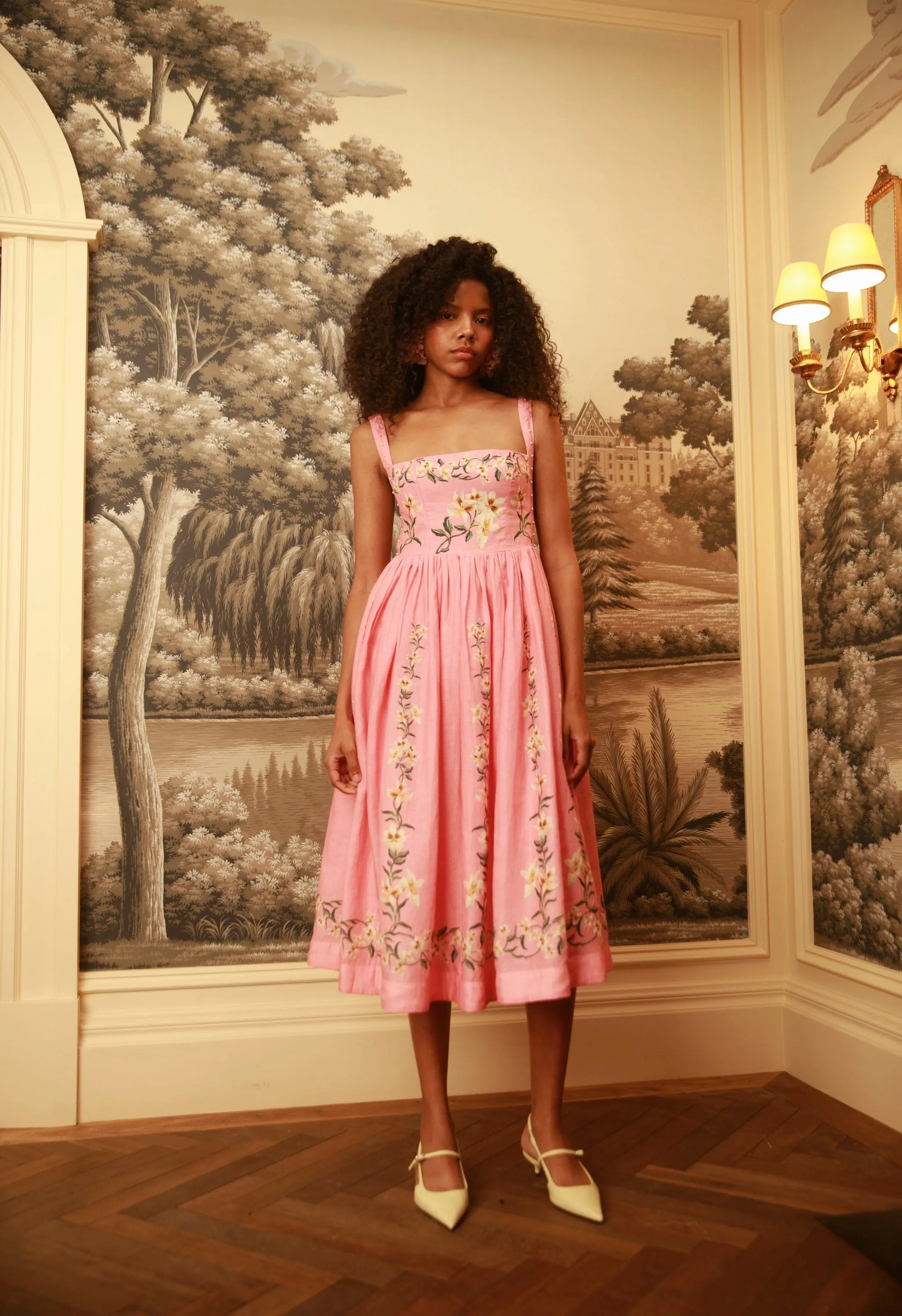 Mielero Promesa Midi Dress sold by AGUA by Agua Bendita product image thumbnail 4