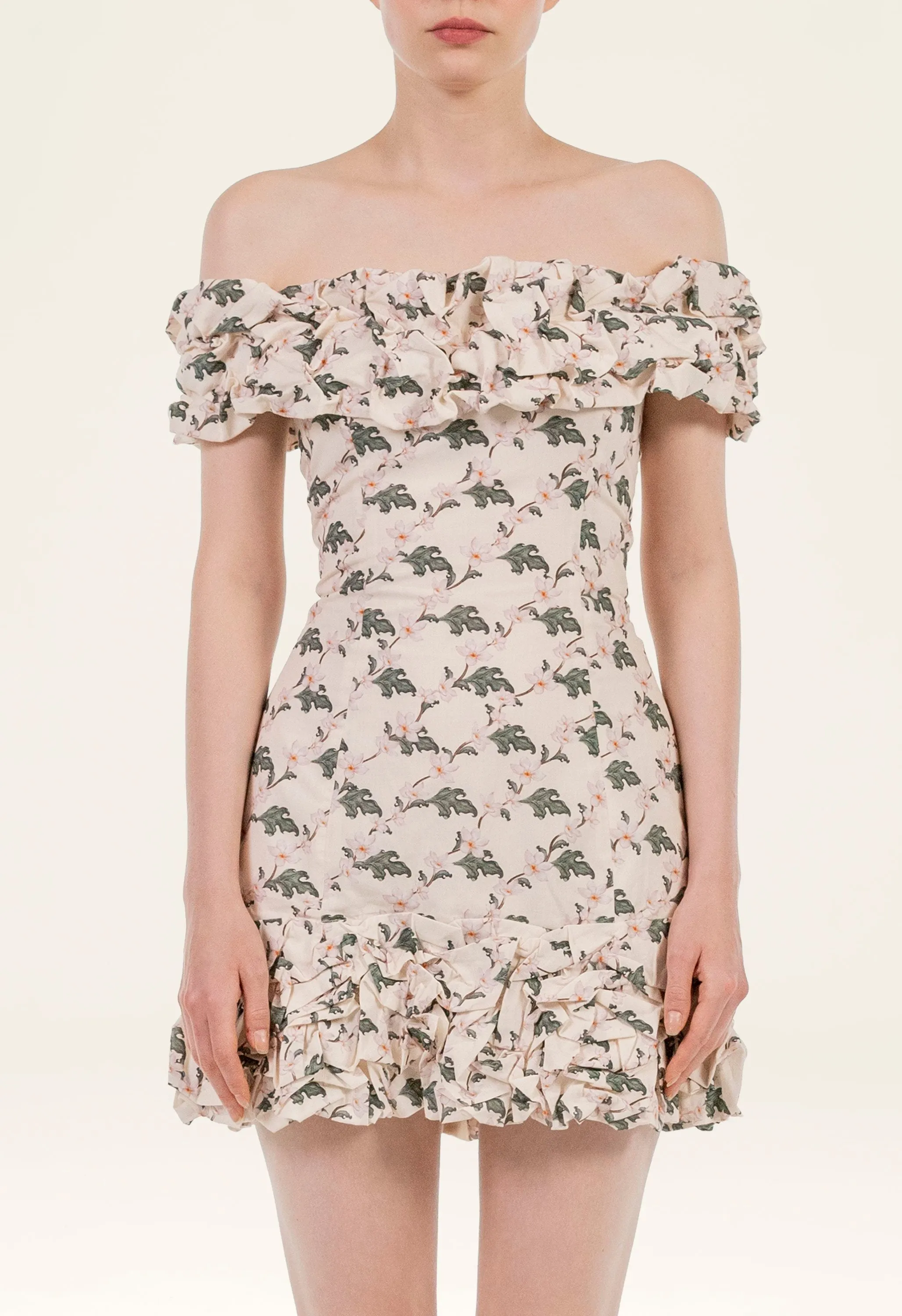 Jardin Anhelo Mini Dress sold by AGUA by Agua Bendita product image thumbnail 5