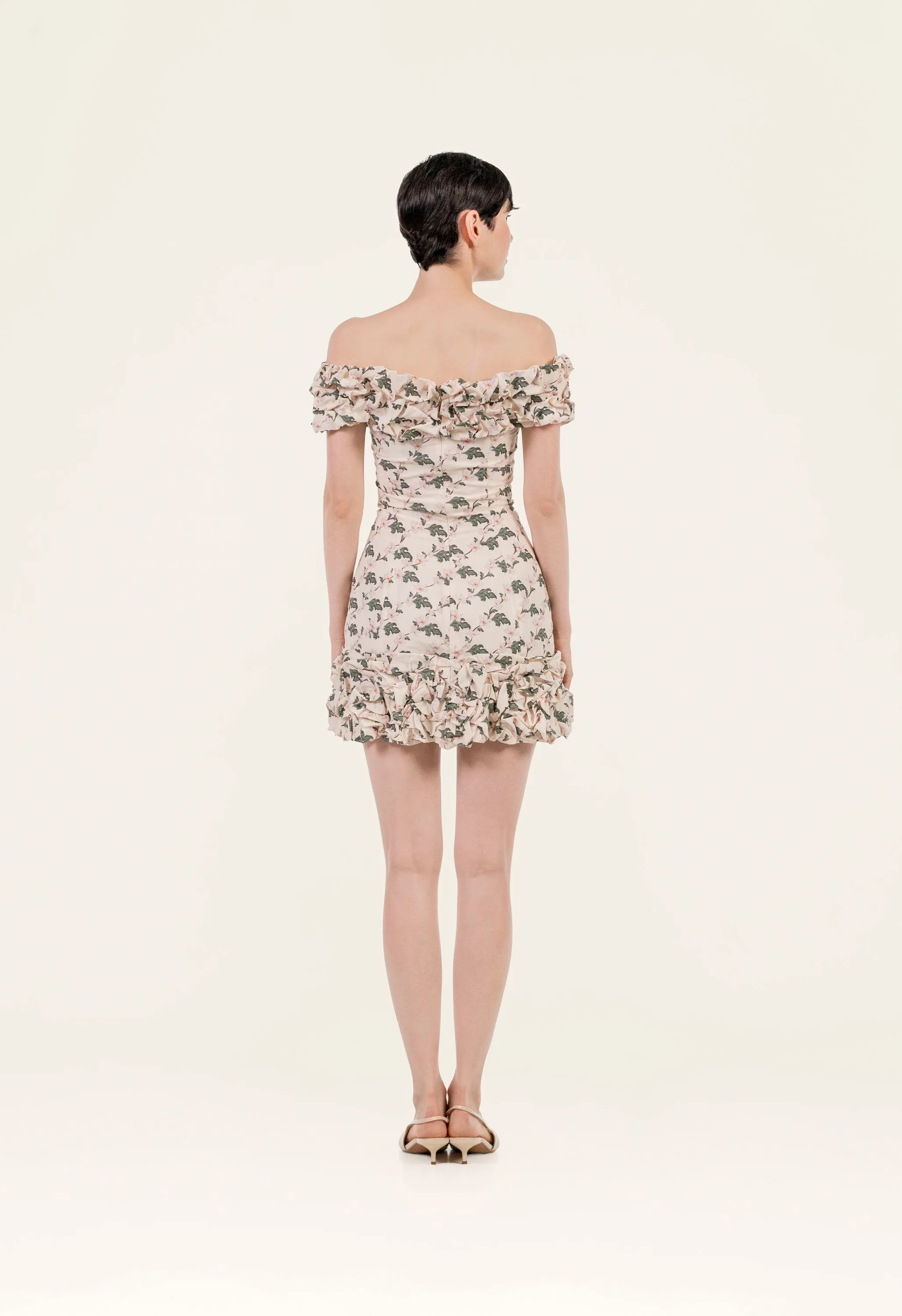 Jardin Anhelo Mini Dress sold by AGUA by Agua Bendita product image thumbnail 4
