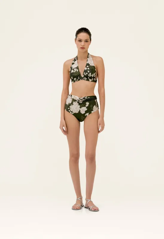 Marimar Gardenia Bikini Top made by AGUA by Agua Bendita