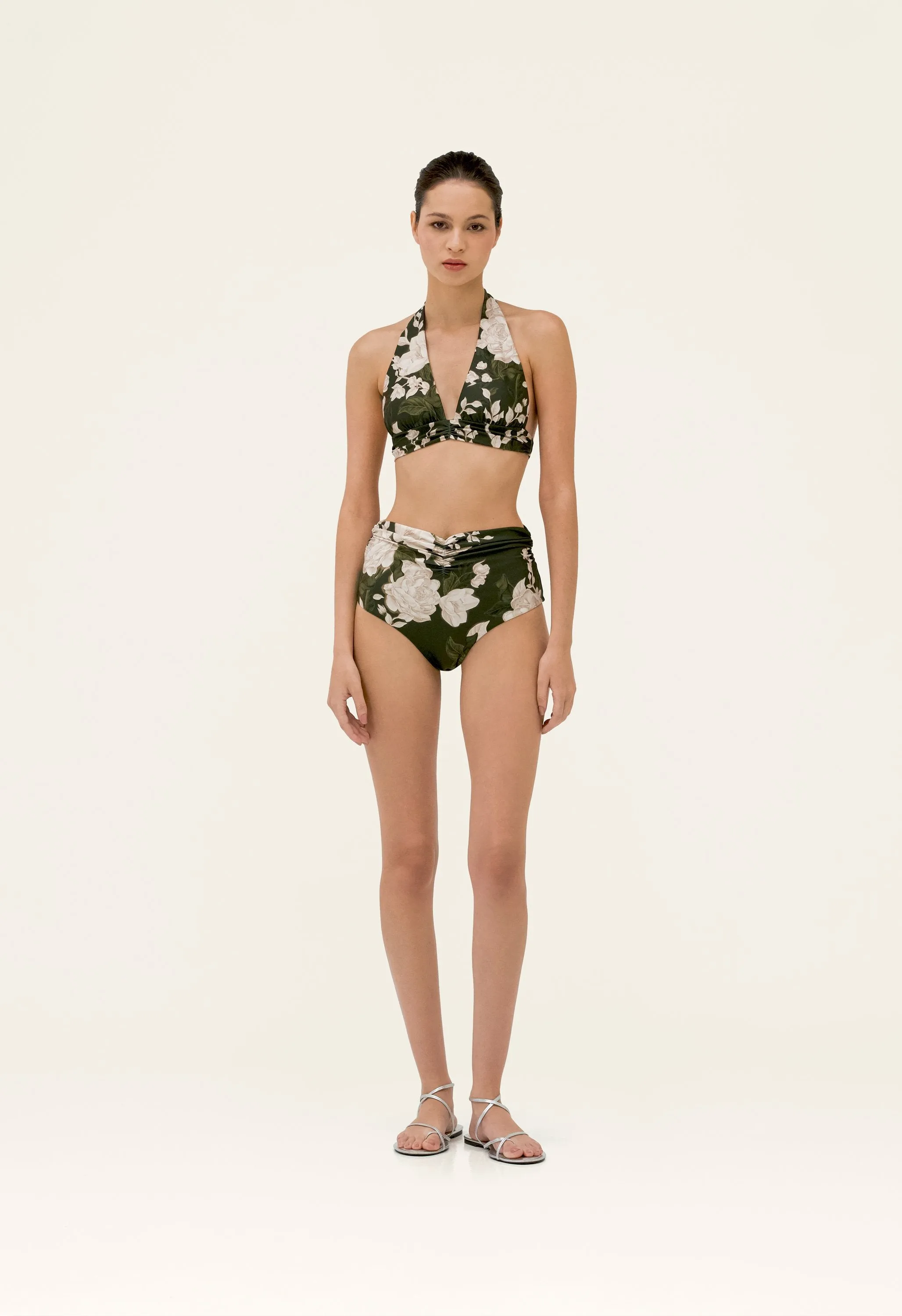 Marimar Gardenia Bikini Top sold by AGUA by Agua Bendita