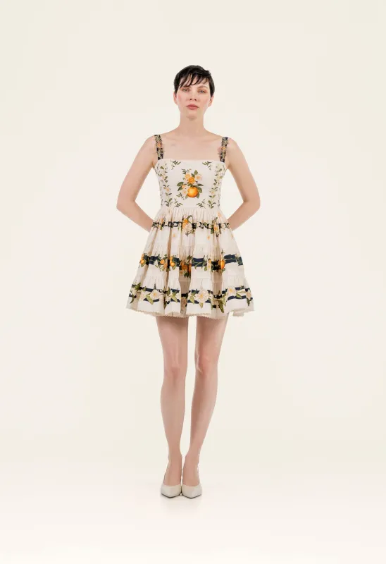 Lima Valle Mini Dress made by AGUA by Agua Bendita