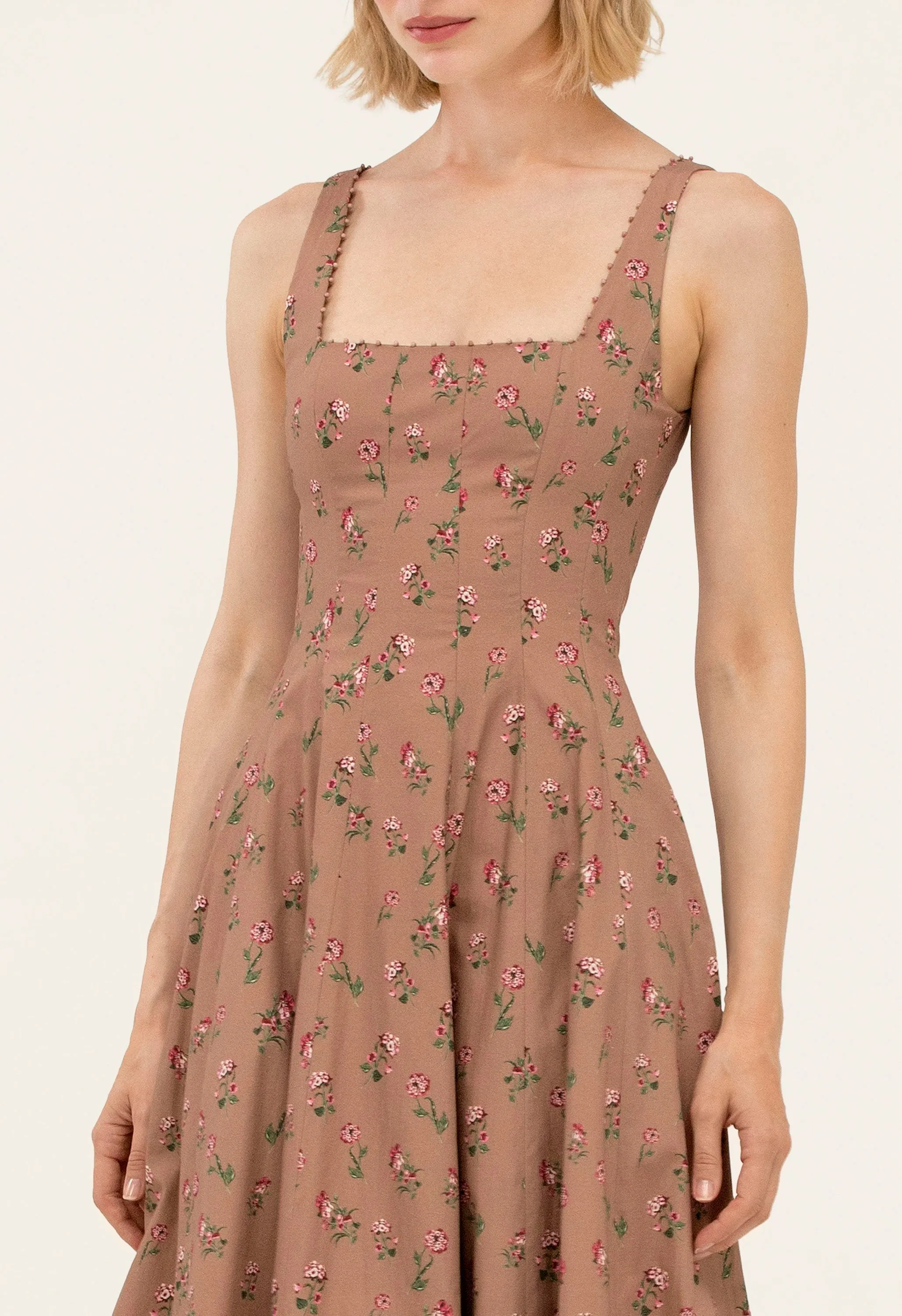 Frontera Quebrada Midi Dress sold by AGUA by Agua Bendita product image thumbnail 5