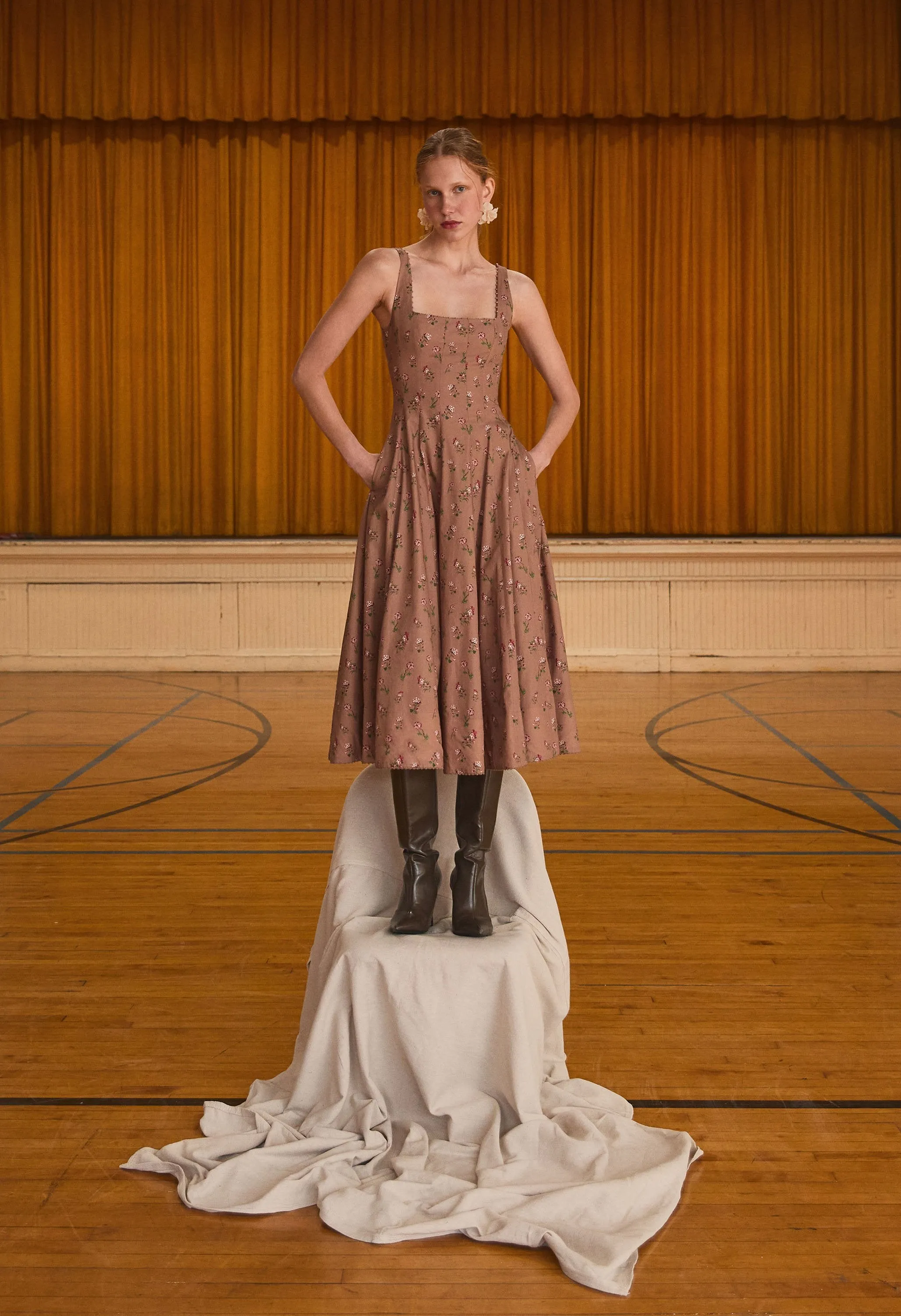 Frontera Quebrada Midi Dress sold by AGUA by Agua Bendita product image thumbnail 2