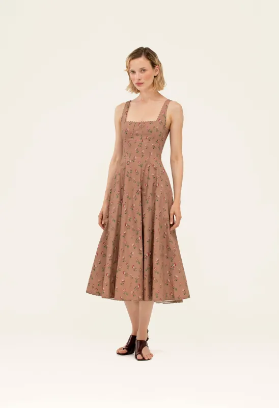 Frontera Quebrada Midi Dress made by AGUA by Agua Bendita