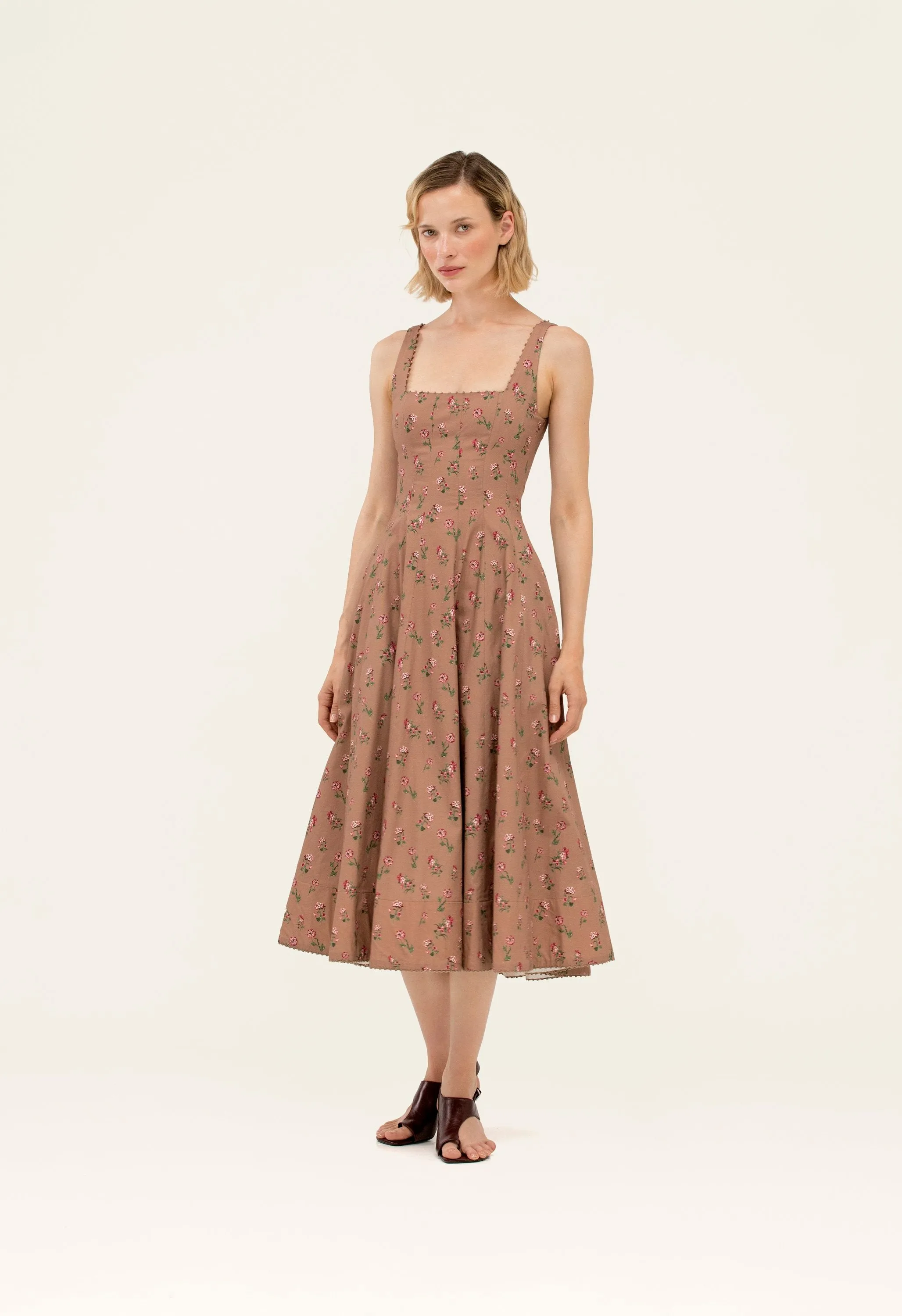 Frontera Quebrada Midi Dress sold by AGUA by Agua Bendita