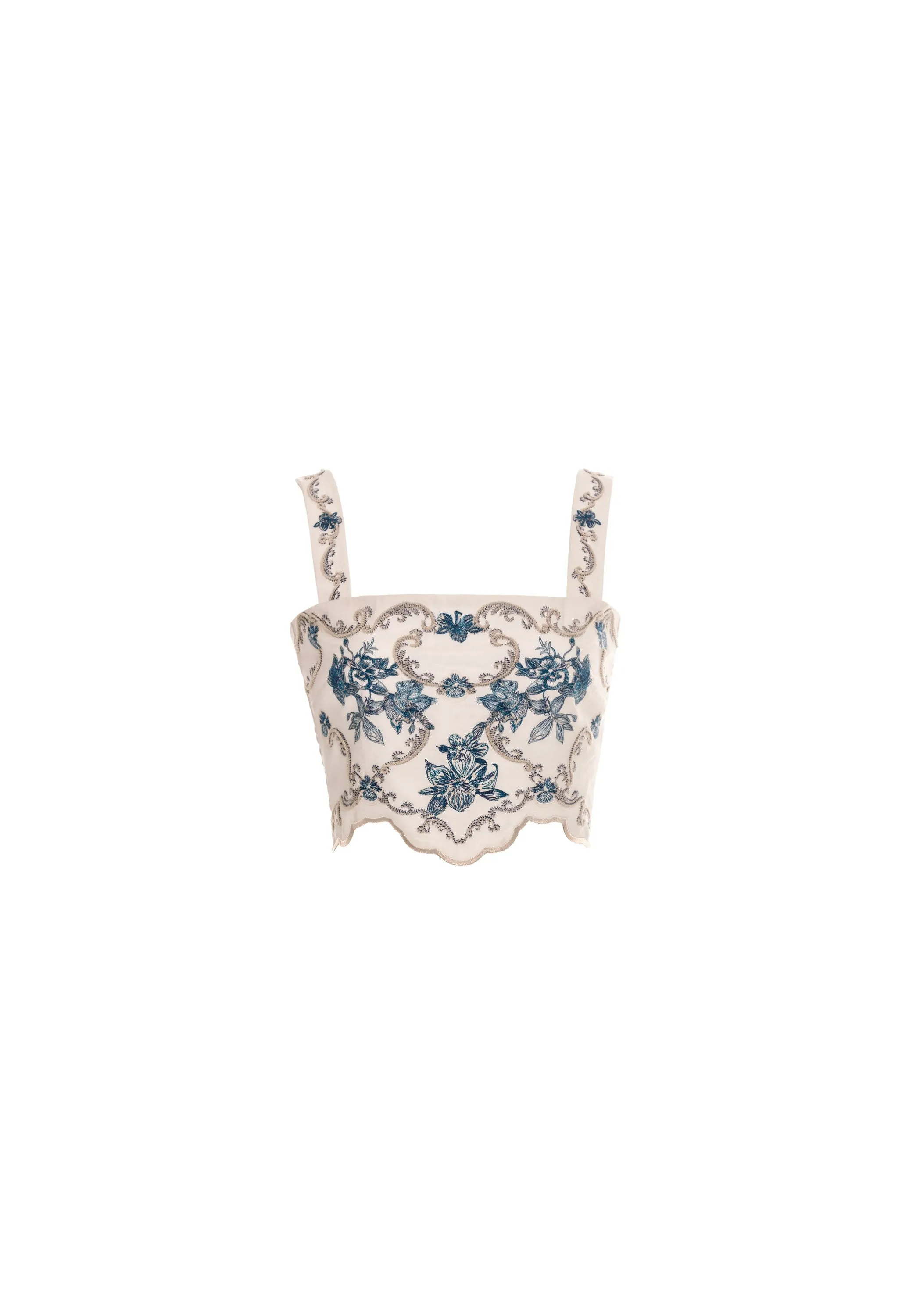 Luciana Gloriosa Cropped top sold by AGUA by Agua Bendita product image thumbnail 5