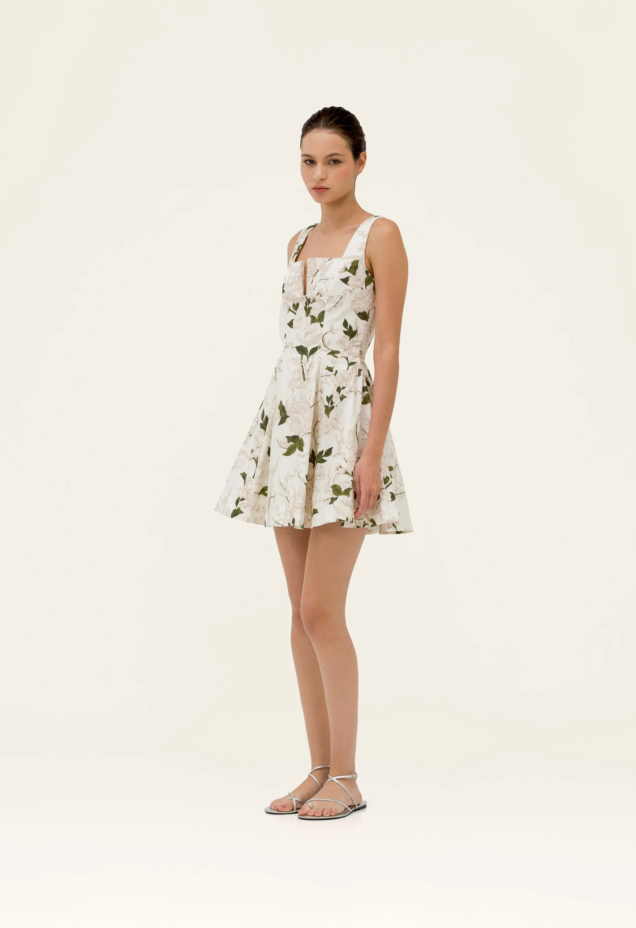 Agua Gardenia Mini Dress sold by AGUA by Agua Bendita product image thumbnail 3