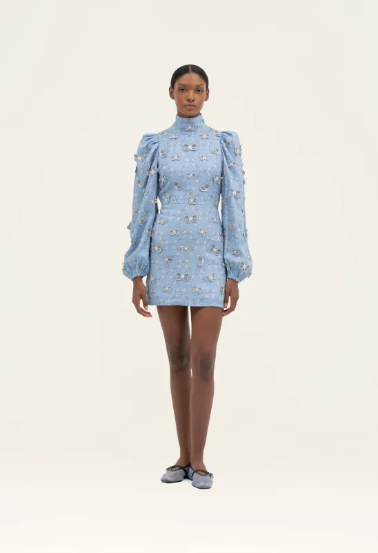 Guaba Lymanopoda Mini Dress made by AGUA by Agua Bendita