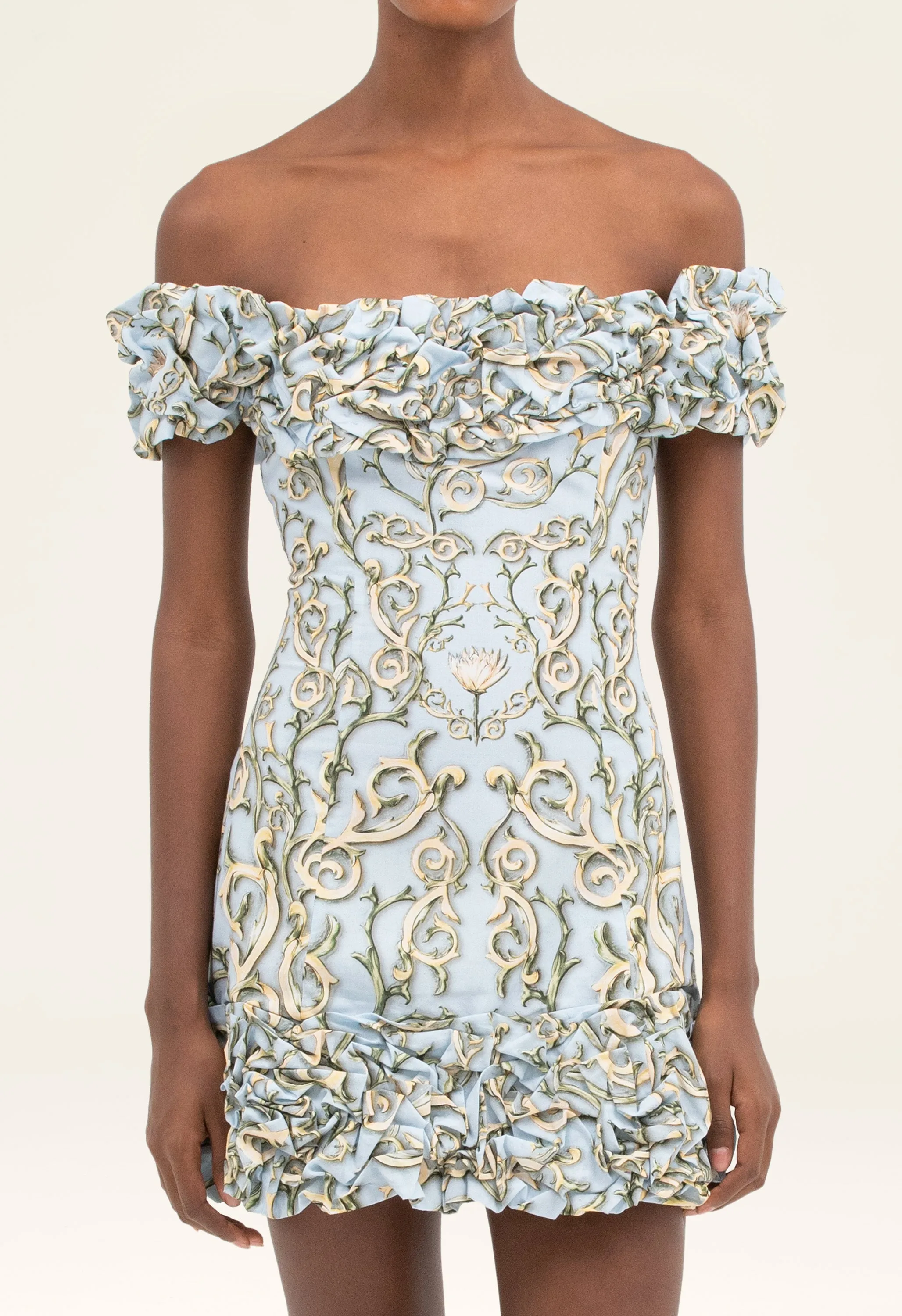 Jardín Soledad Mini Dress sold by AGUA by Agua Bendita product image thumbnail 5