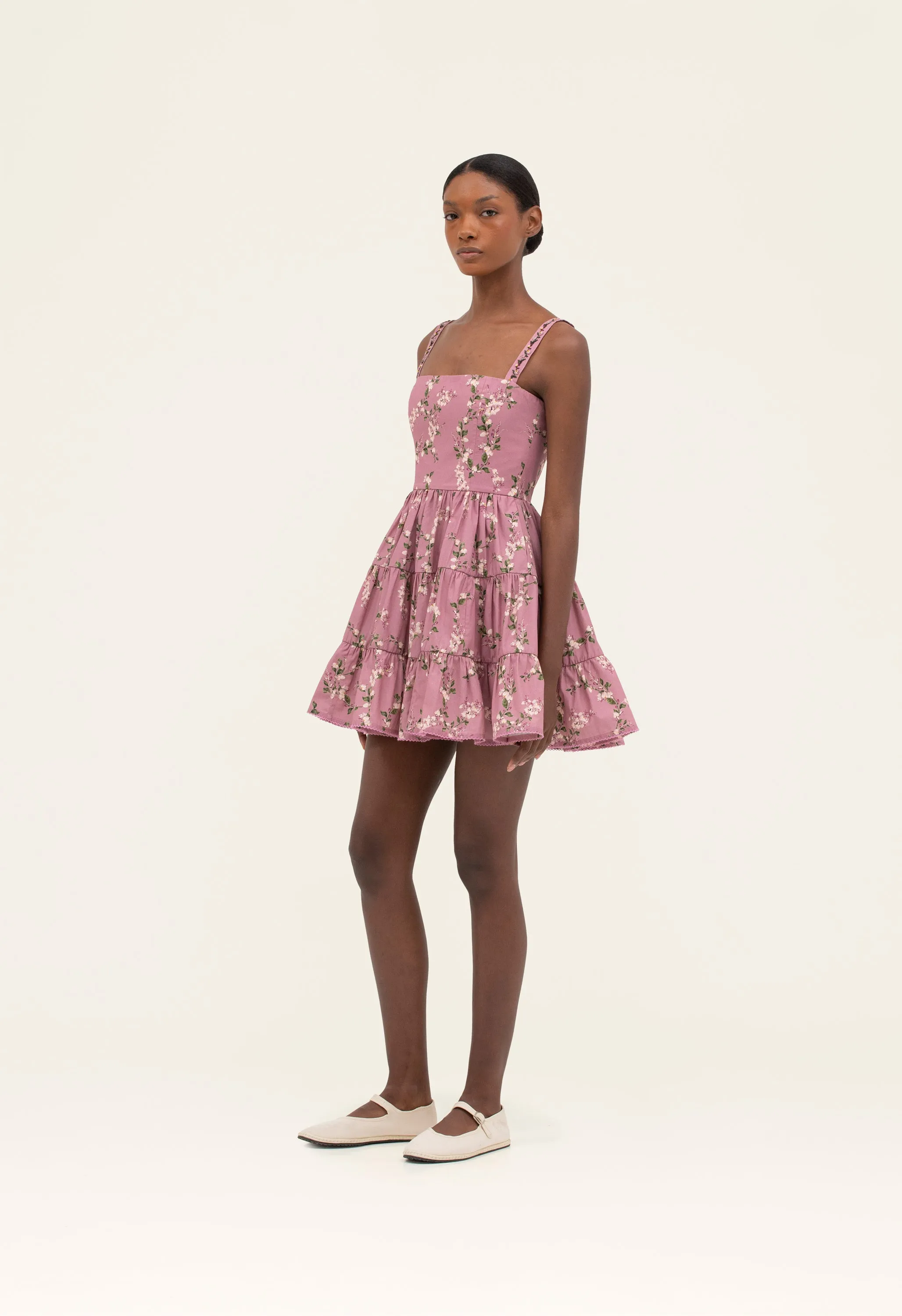 Lima Wisteria Mini Dress sold by AGUA by Agua Bendita product image thumbnail 3