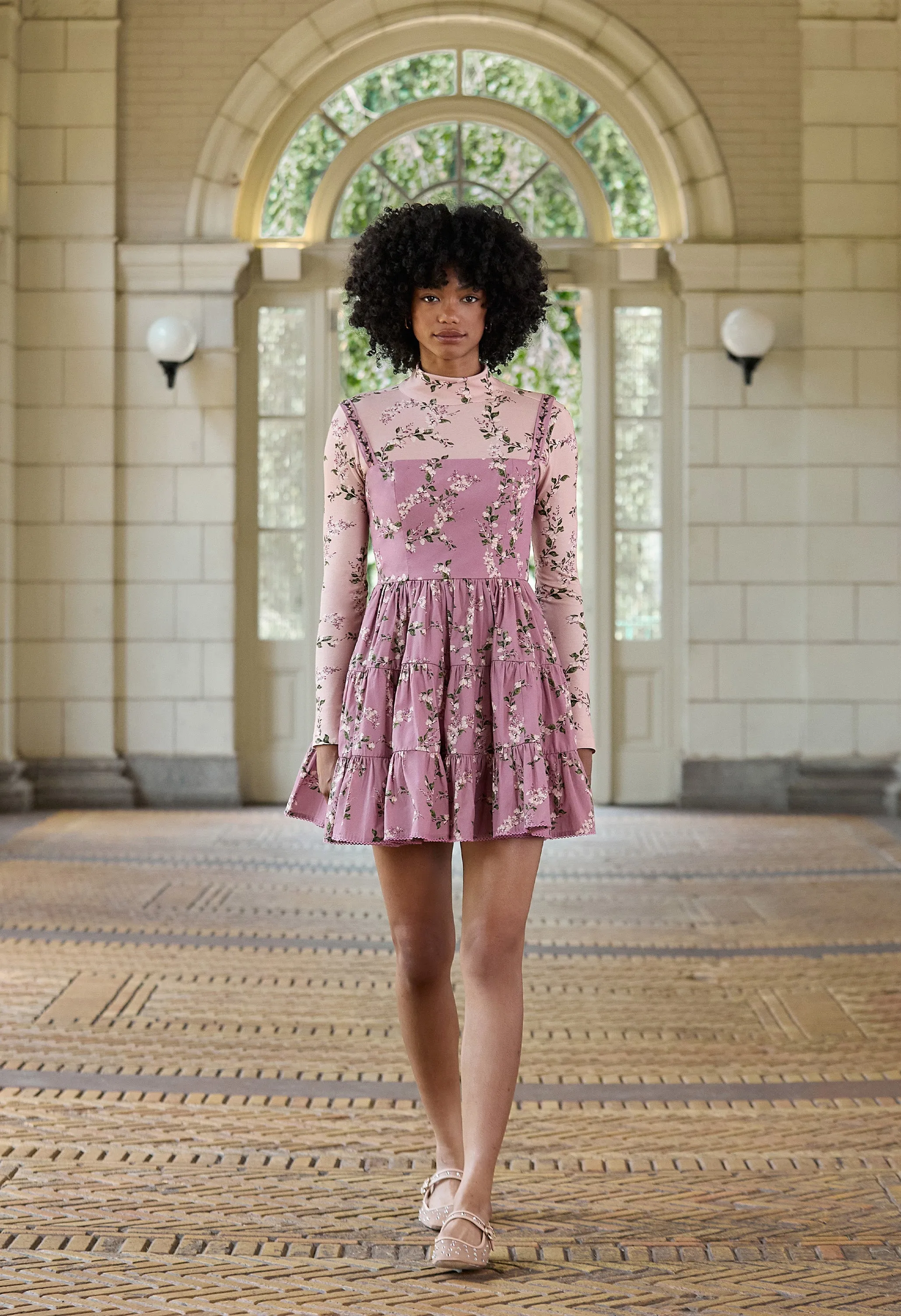 Lima Wisteria Mini Dress sold by AGUA by Agua Bendita product image thumbnail 2