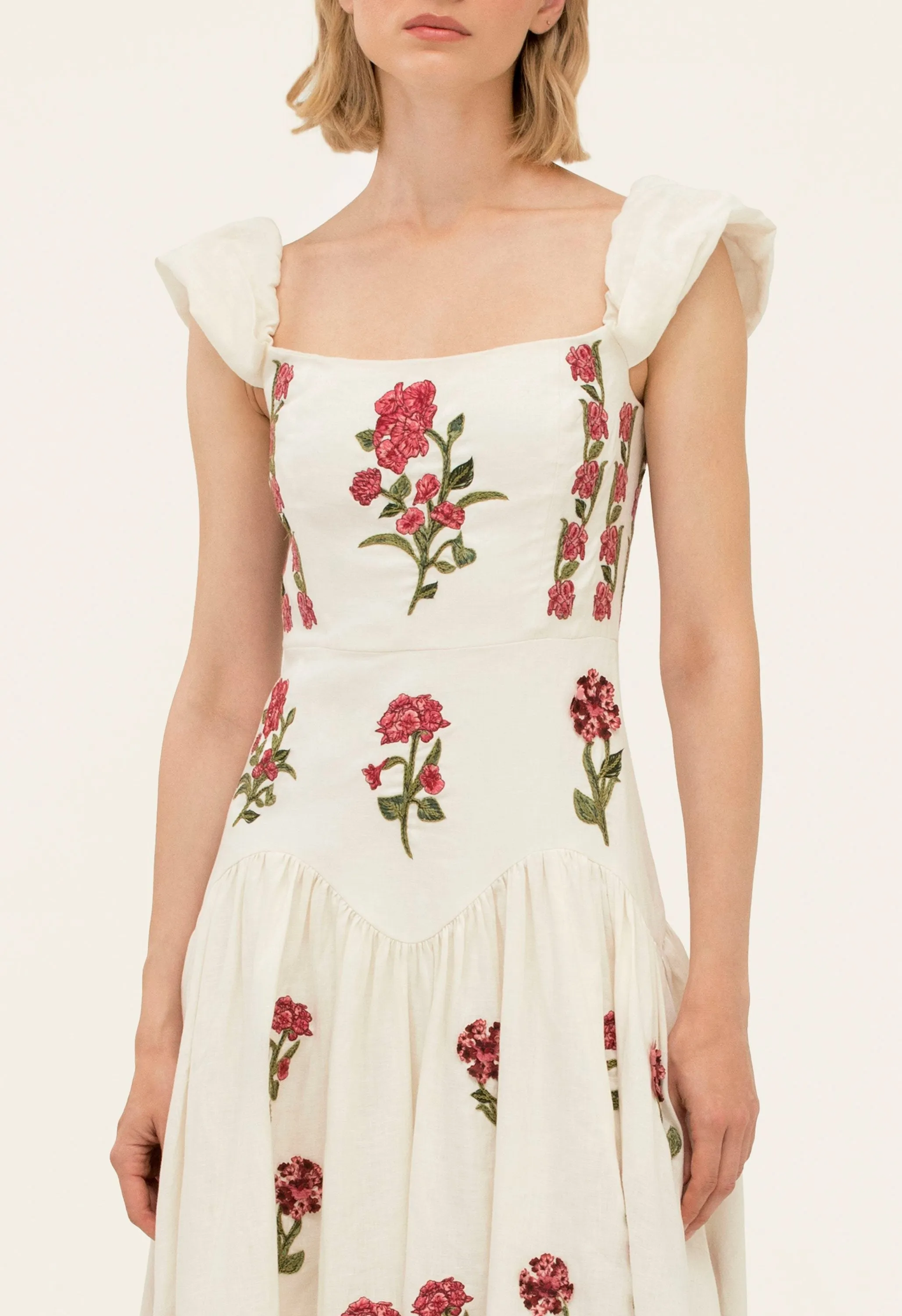 Siembra Quebrada Maxi Dress sold by AGUA by Agua Bendita product image thumbnail 5