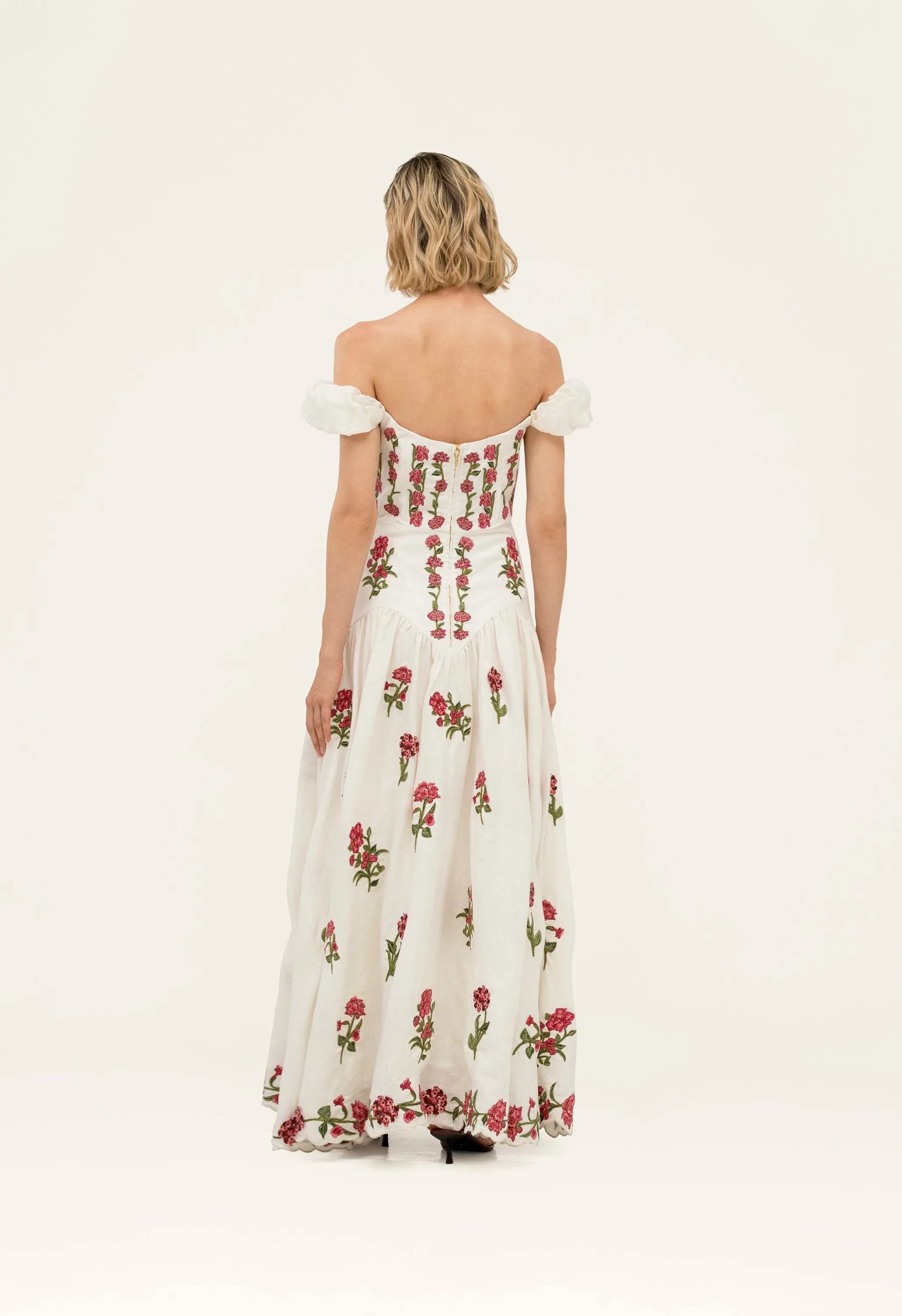 Siembra Quebrada Maxi Dress sold by AGUA by Agua Bendita product image thumbnail 4