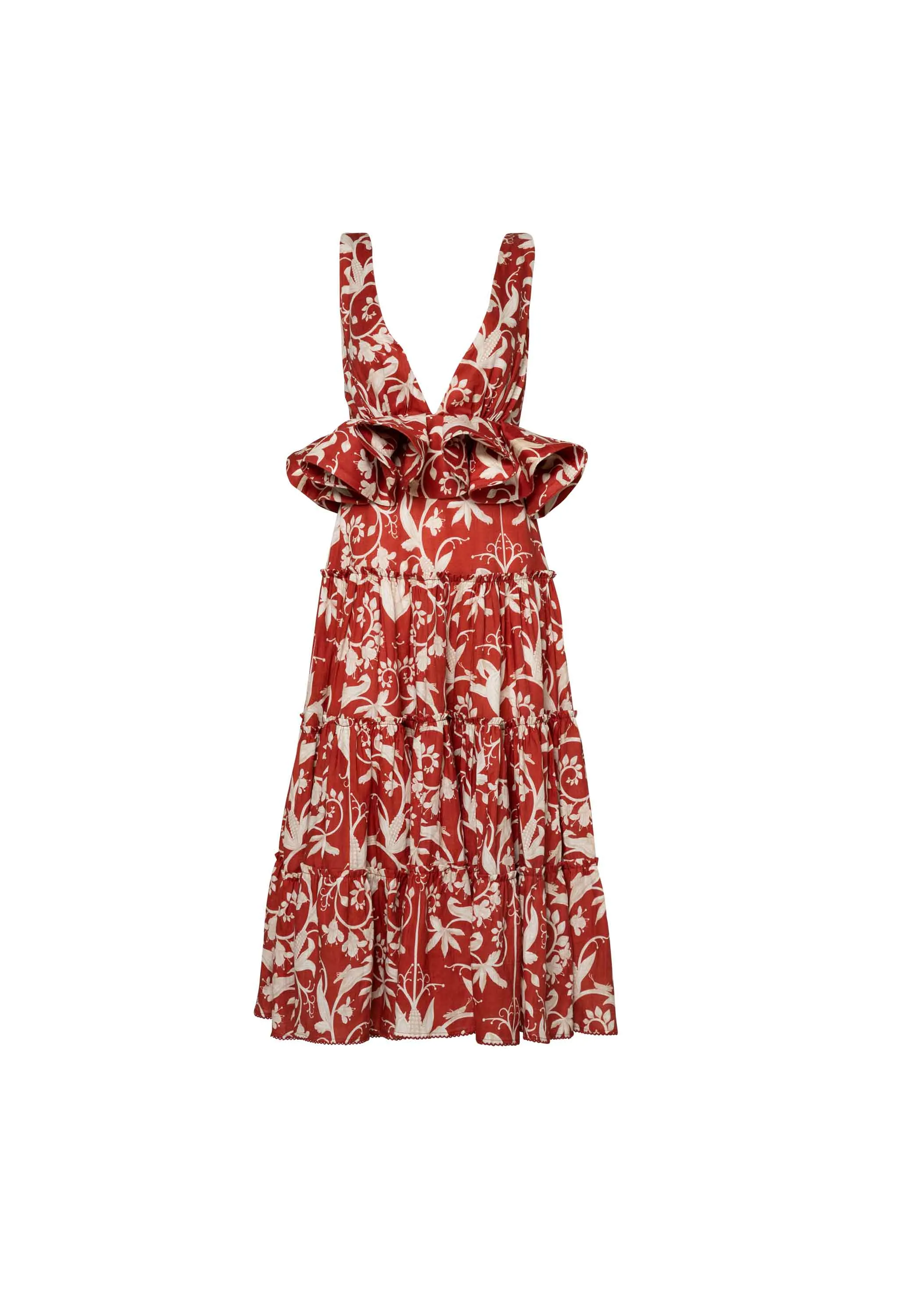 Lago Maiz Midi Dress sold by AGUA by Agua Bendita product image thumbnail 5